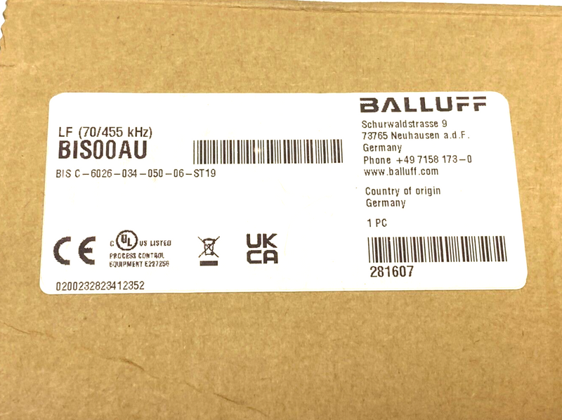 Balluff BIS C-6026-034-050-06-ST19 Ethernet/IP LF Processor Unit BIS00AU - Maverick Industrial Sales