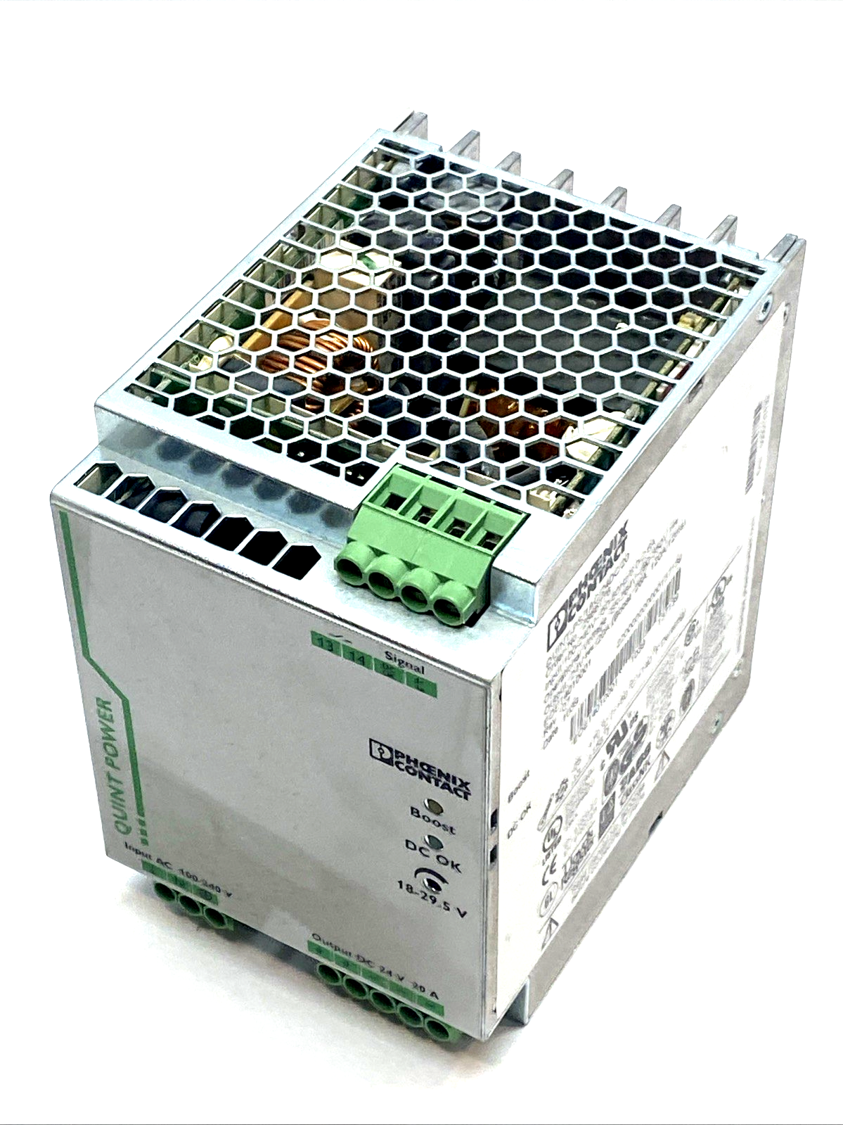 QUINT-PS/1AC/24DC/20 | Phoenix Contact Power Supply 24V 20A - Used - Maverick Industrial Sales