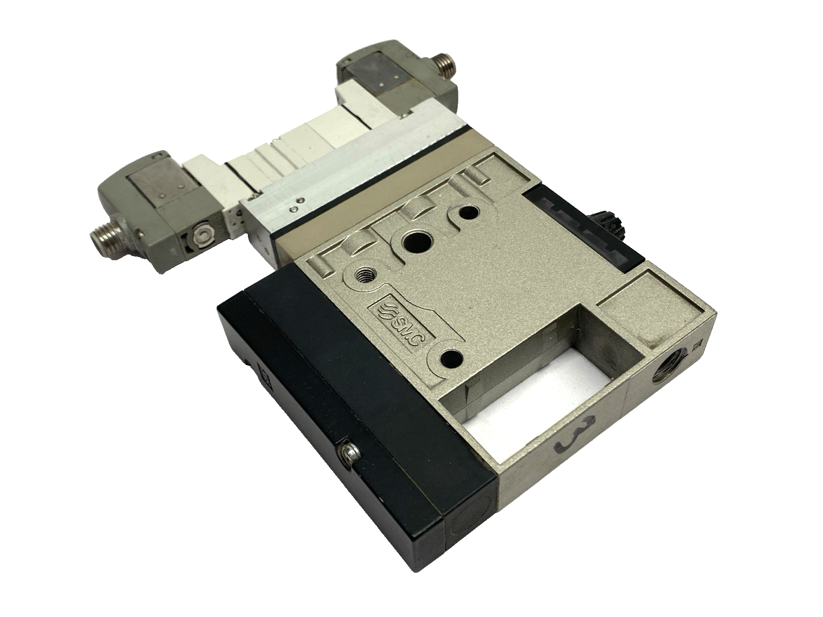 SMC ZM131HT-K5WO-X322 Vacuum Generator w/ SYJ3430-5WO Solenoid Valve NO MUFFLER - Maverick Industrial Sales