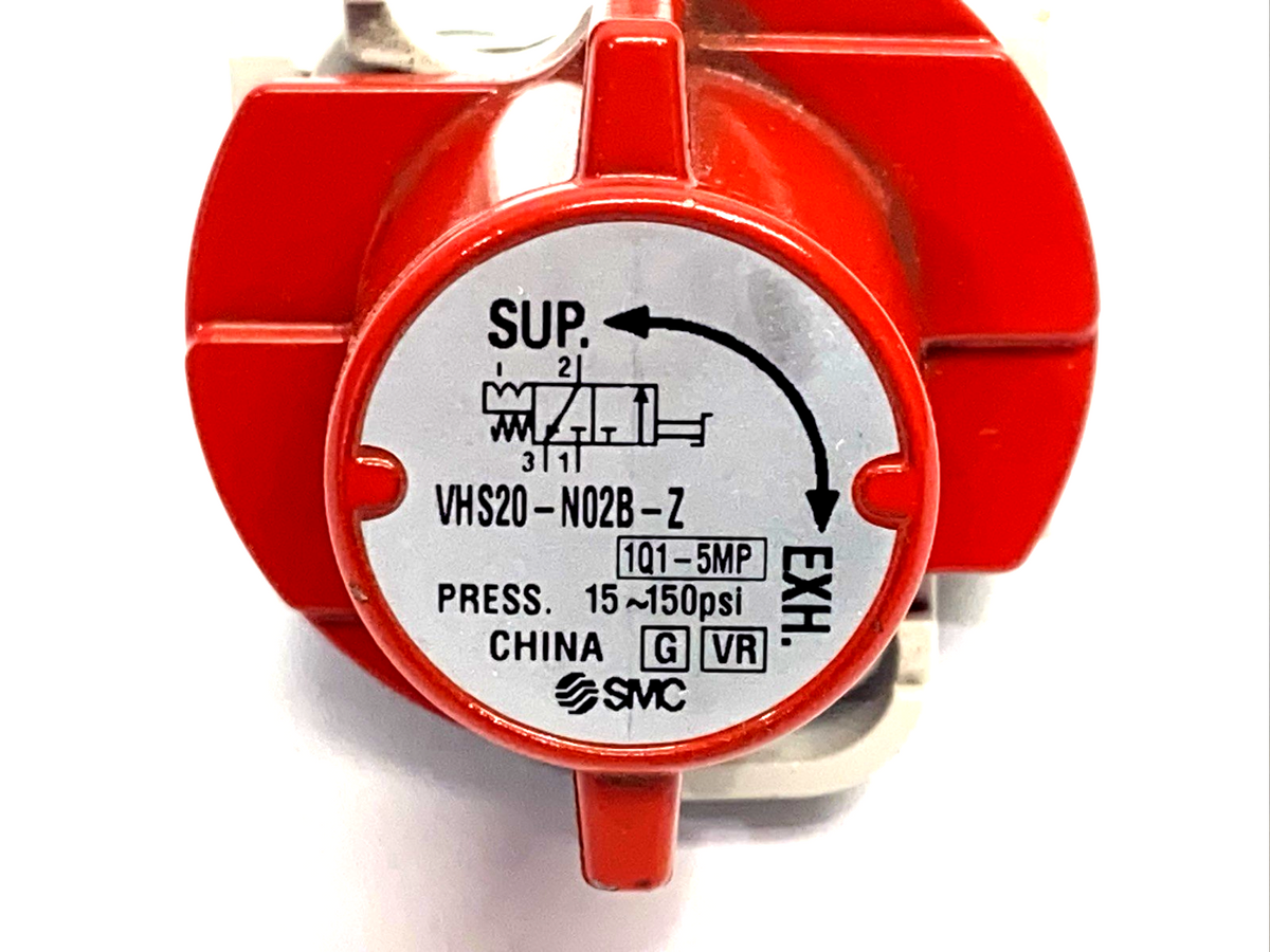 SMC VHS20-N02B-Z Pneumatic 3-Port Pressure Relief Valve 1/4" NPT - Maverick Industrial Sales