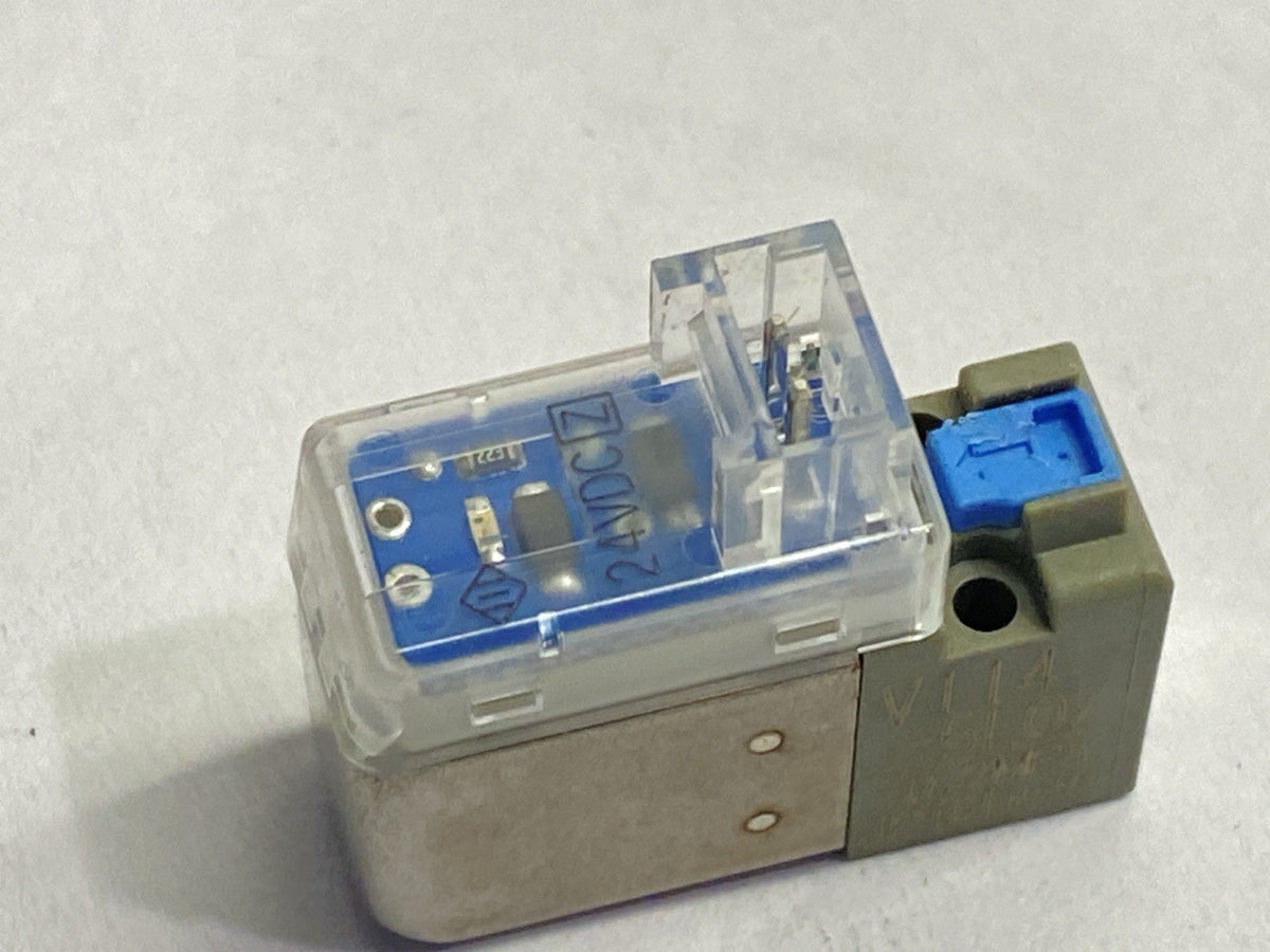 SMC V114-5L0Z Solenoid Valve 3-Port 24VDC - Maverick Industrial Sales