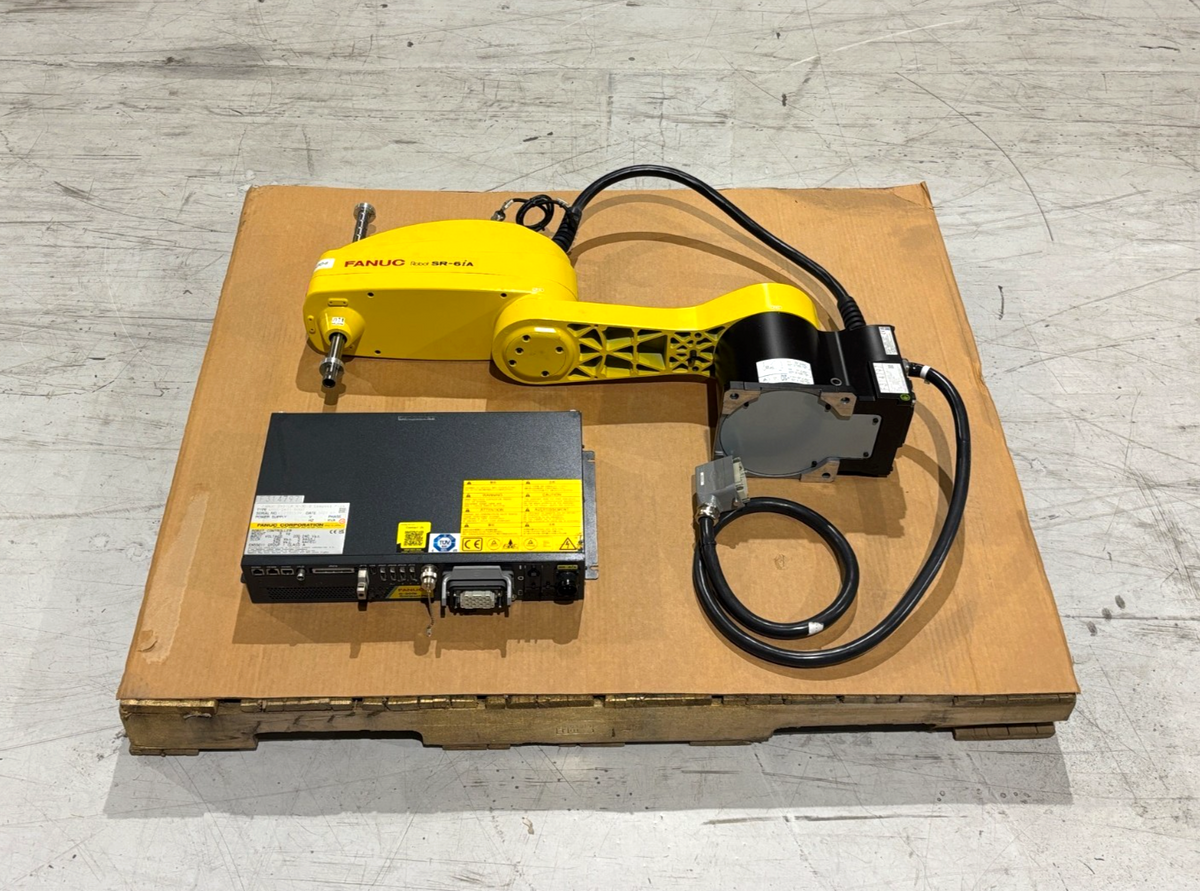 A05B-1117-B201 | Fanuc SR-6iA Pick & Place Robot System w/ R-30iB
