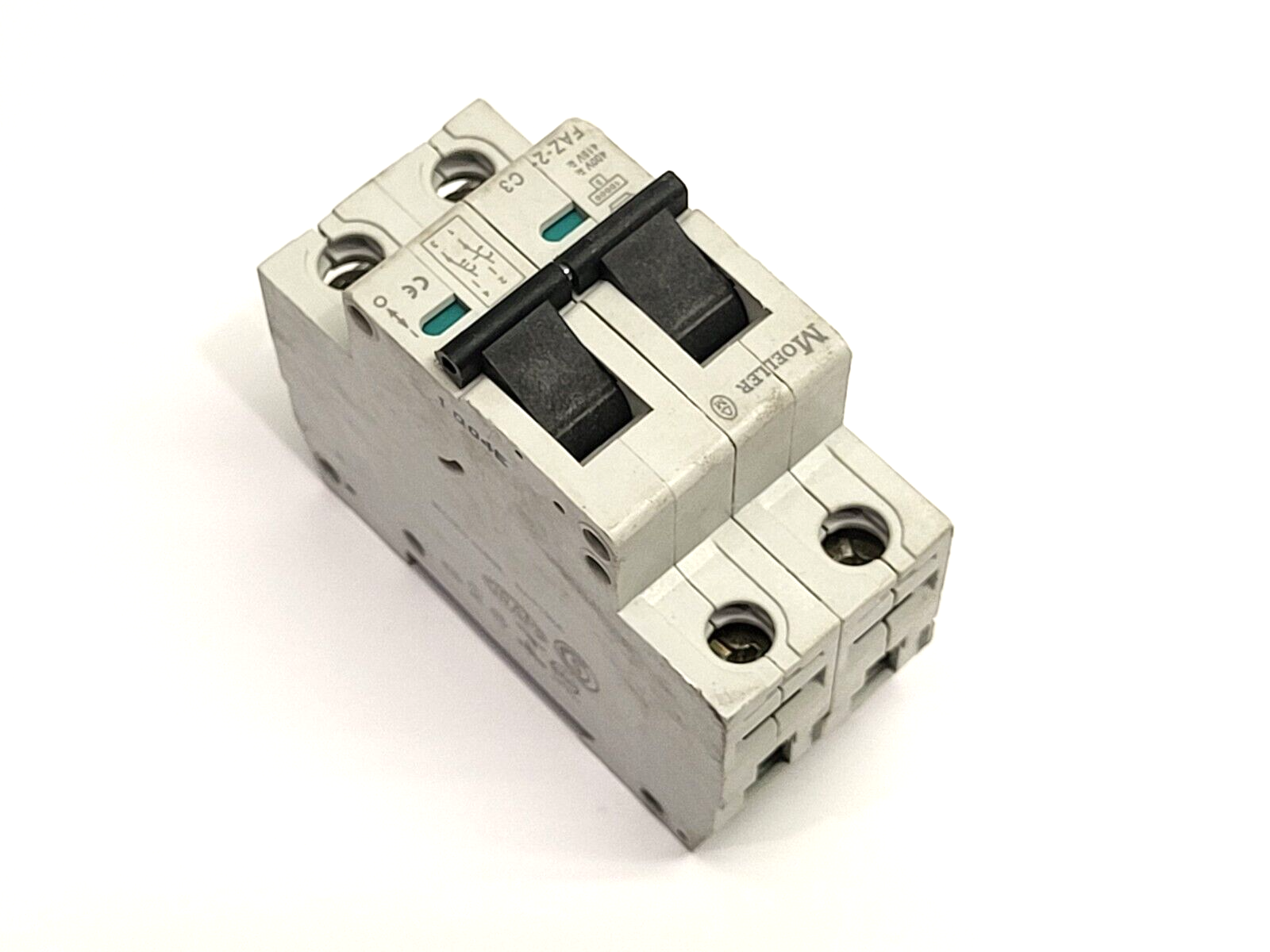 Moeller FAZ-2-C3 Circuit Breaker 2-Pole - Maverick Industrial Sales