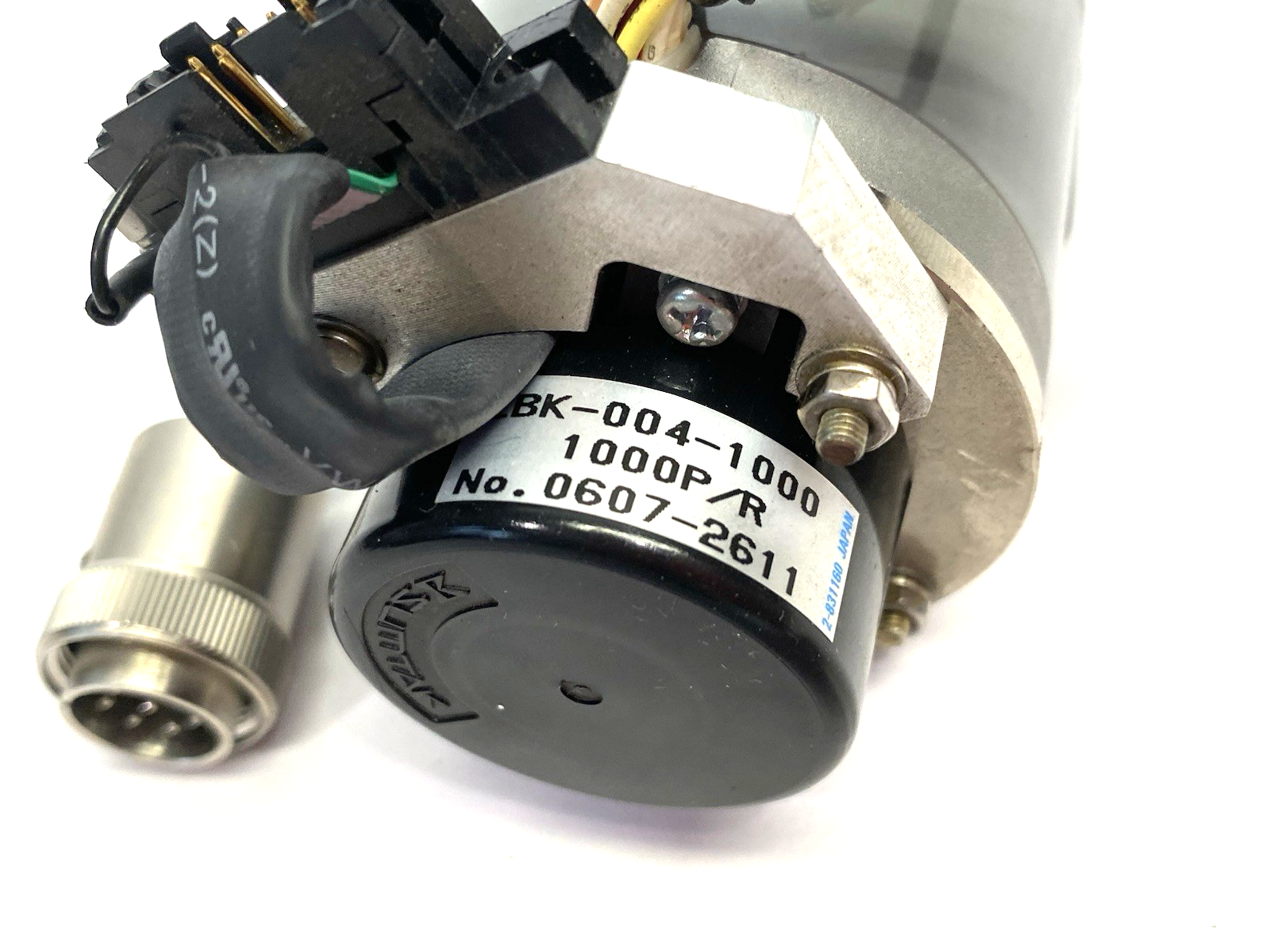 LBK-004-1000 | Sumtak Optical Rotary Encoder 1000 Pulses w/ Stepping Motor - Used - Maverick Industrial Sales