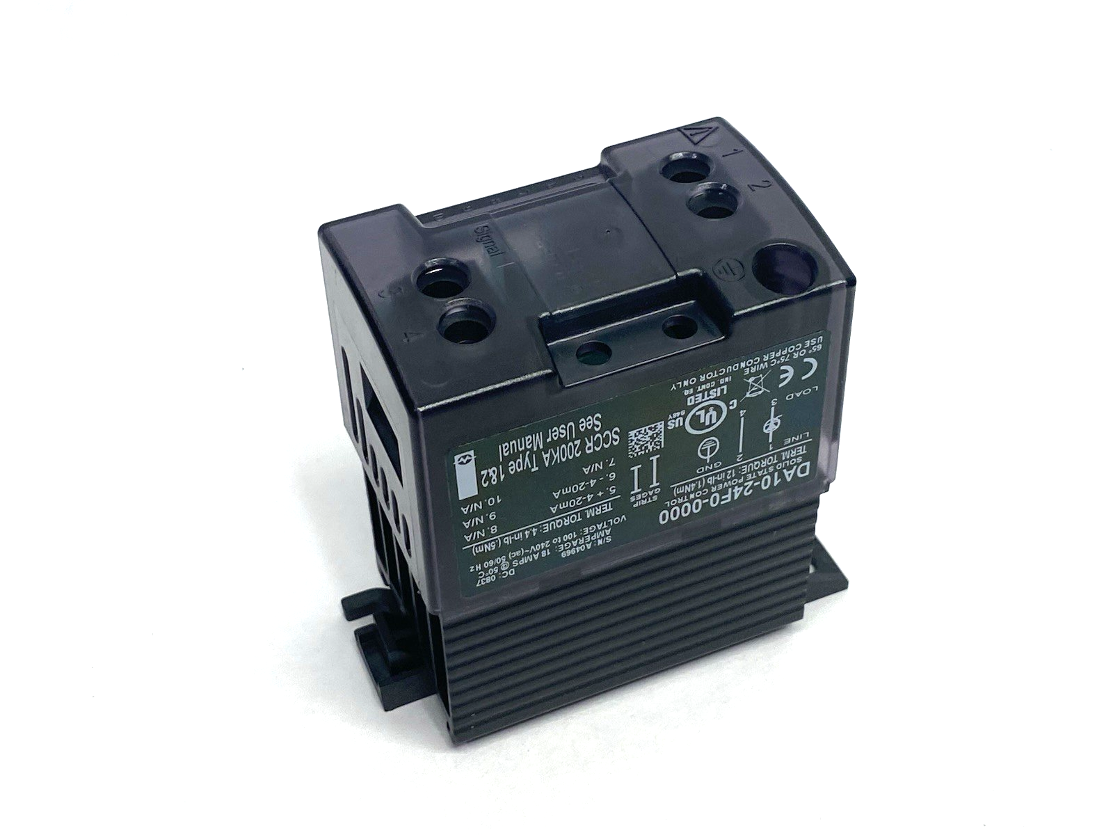 Watlow DA10-24F0-0000 DIN-a-mite Solid-State Power Control Unit - Maverick Industrial Sales
