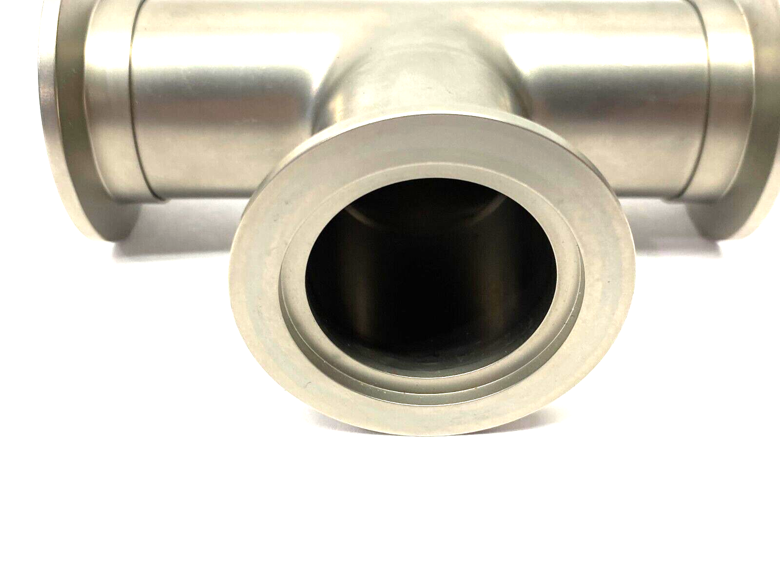 Agilent KT01500246 Stainless Steel Tee Fitting 2.46" Clearance NW40 - Maverick Industrial Sales
