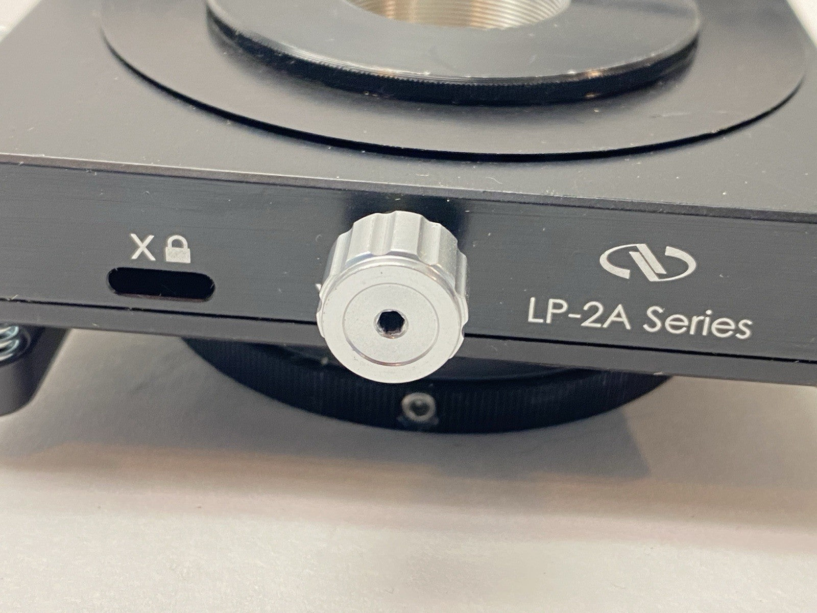 LP-2A | Newport Precision Lens X/Y Positioner 2" Lens 100TPI - Used - Maverick Industrial Sales