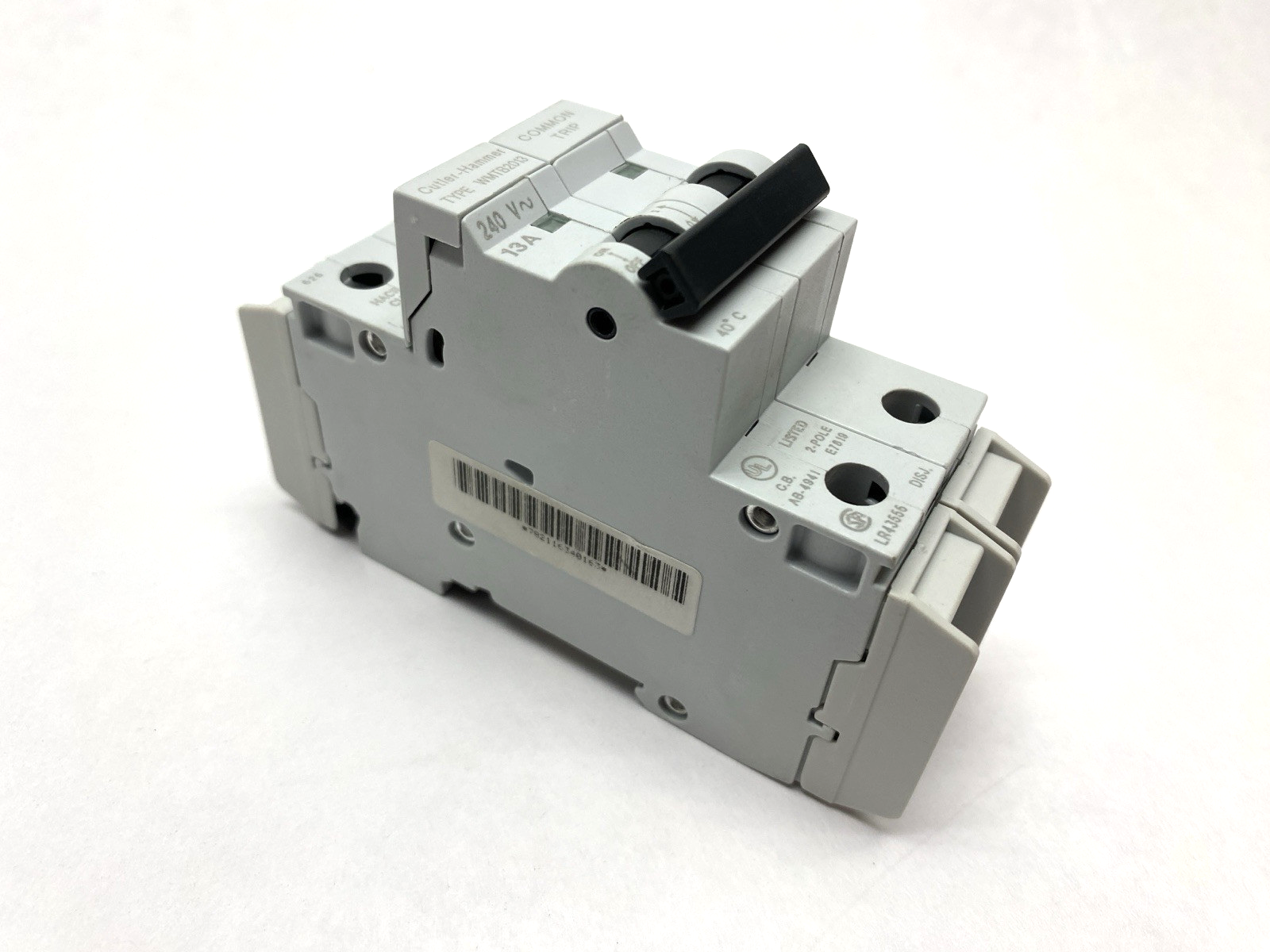 Cutler Hammer WMTC2013 240V Breaker, Din Rail Mount 13A - Maverick Industrial Sales