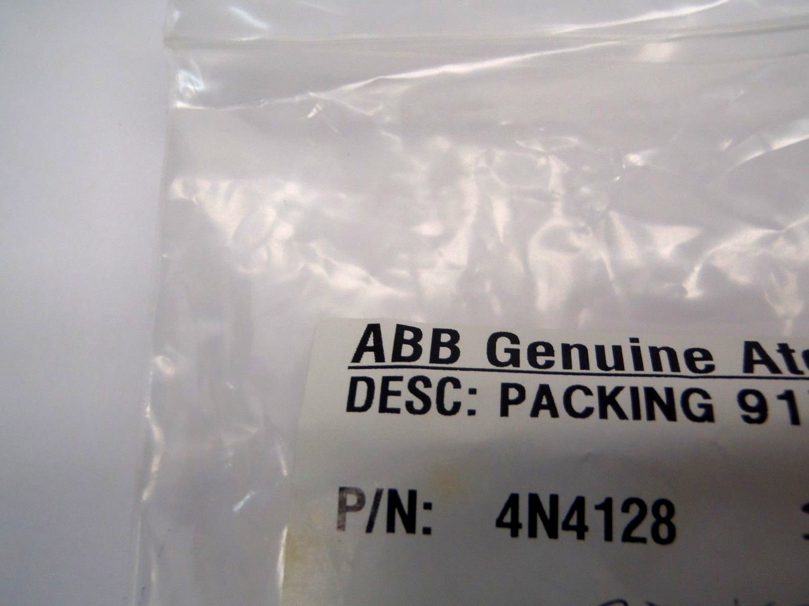 ABB 4N4128 917118 Packing Ring Genuine Parts Paint Robobel 925 - Maverick Industrial Sales