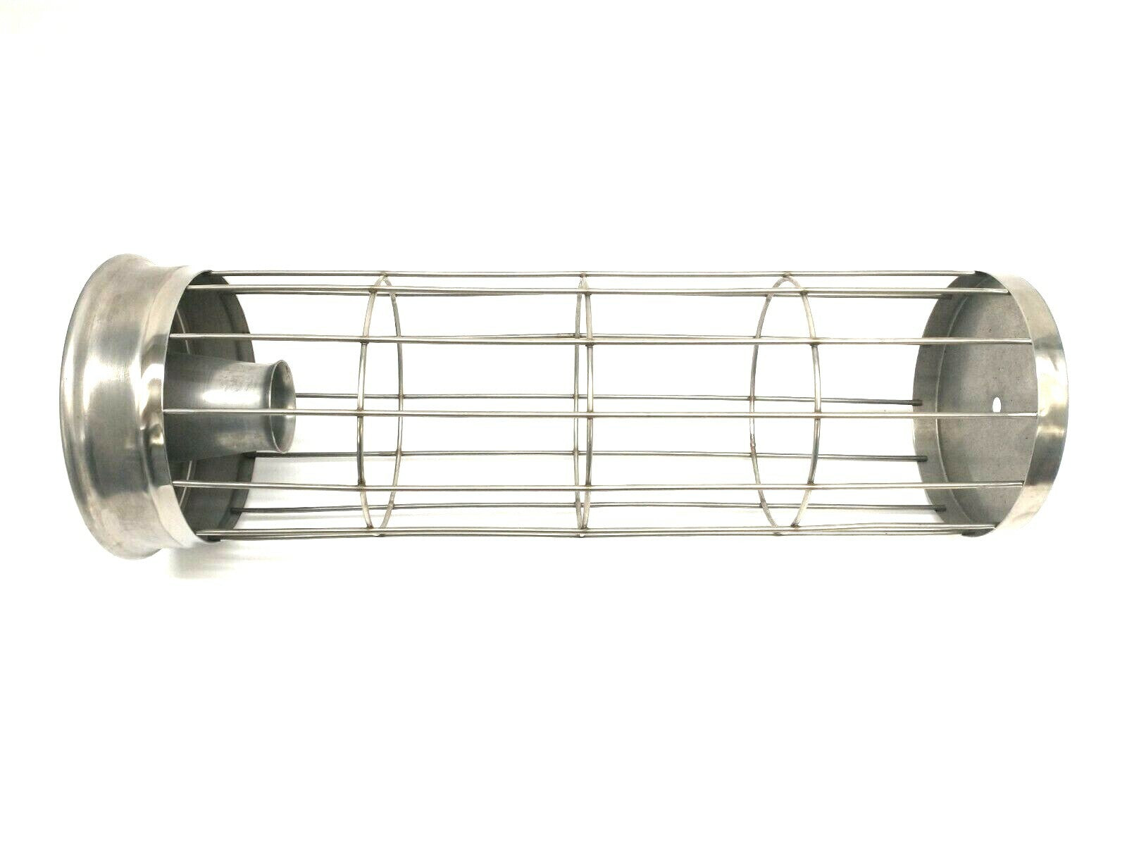 Nucon Bulk Bag Filling System Hopper Vent Top Removal Cage 18" x 5-1/2" x 6-1/4" - Maverick Industrial Sales