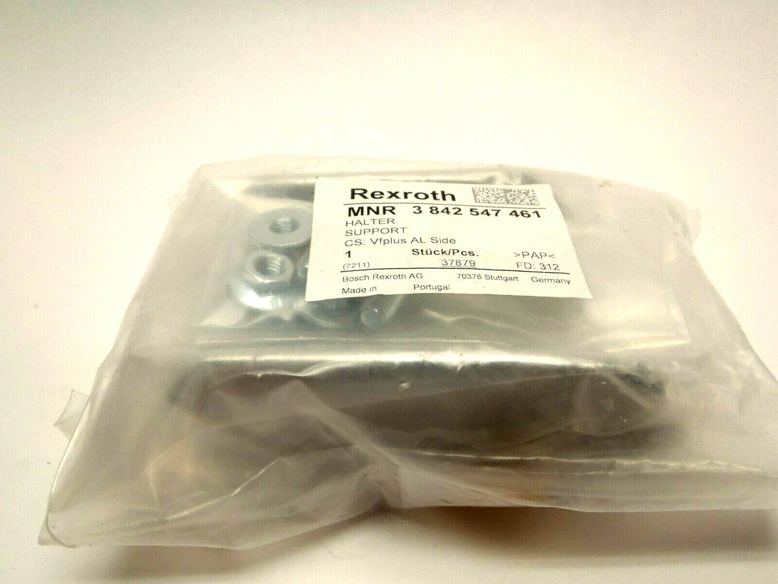Rexroth 3842547461 Halter Vario Support AL Side Set With Hardware - Maverick Industrial Sales