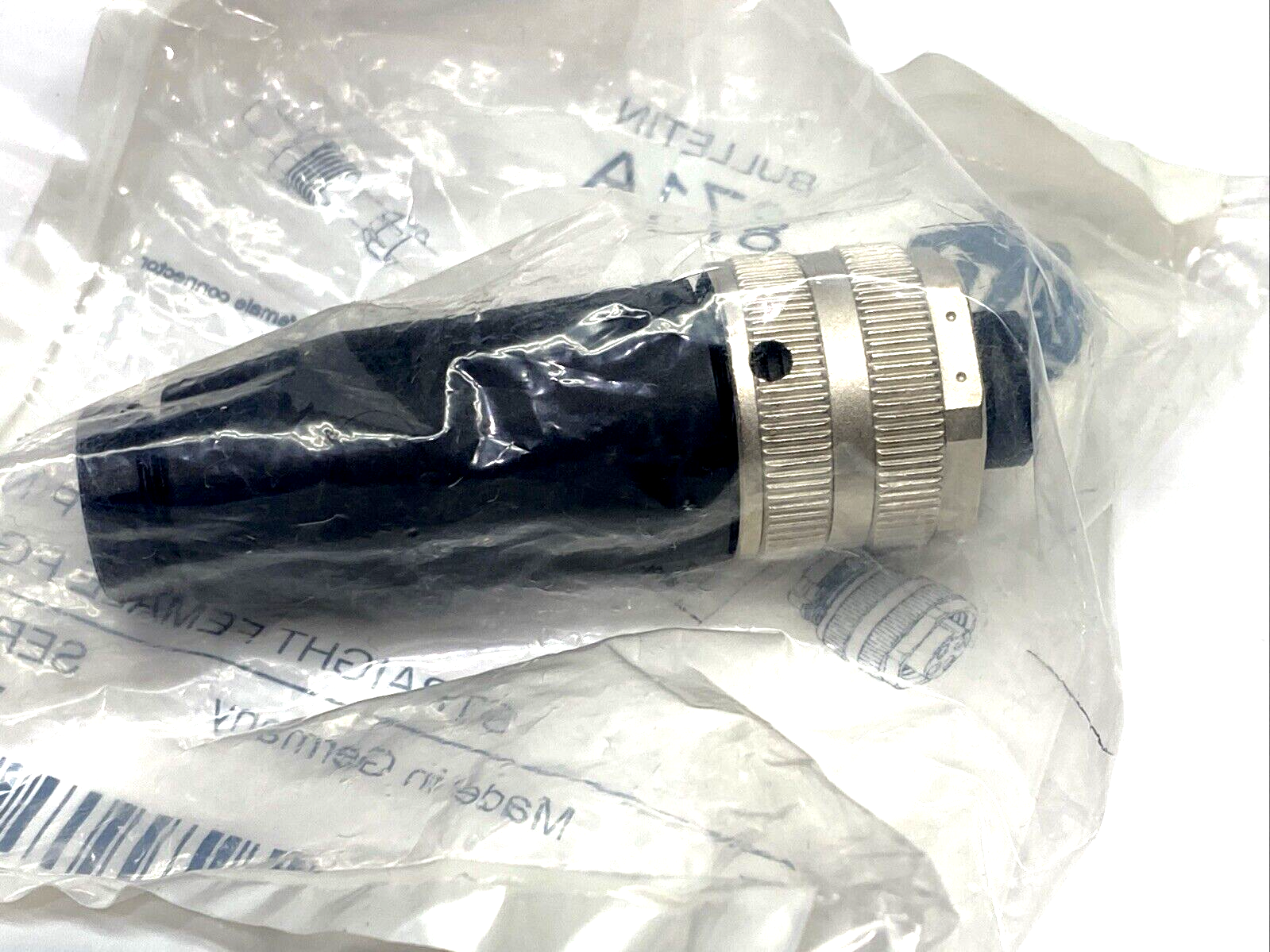 Allen Bradley 871A-TS5-N1 Ser. B Field Wireable Connector, Female 5-Pin, PG9 - Maverick Industrial Sales