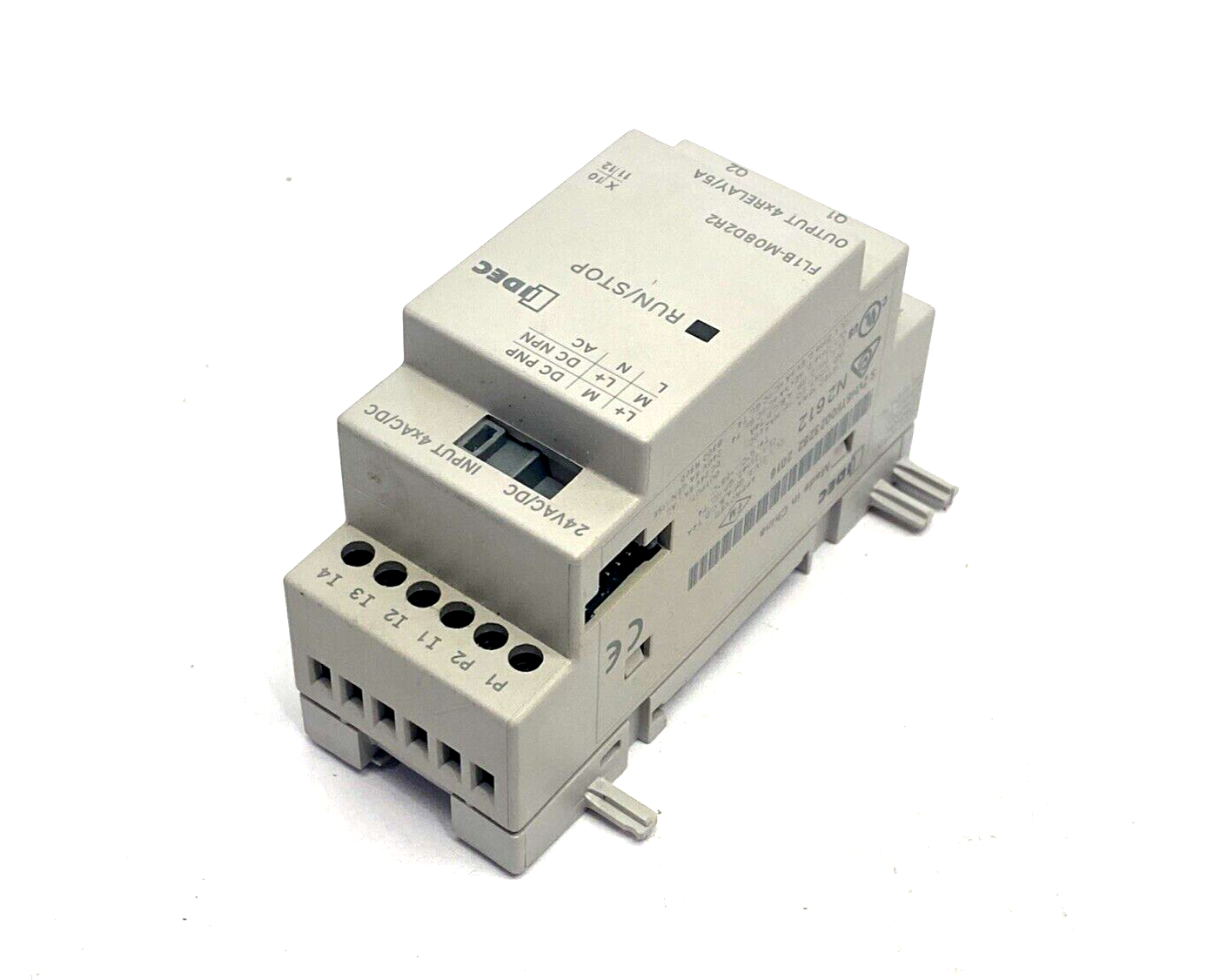 IDEC FL1B-M08D2R2 Combo I/O Module 4-In 4-Out 24V AC/DC, SmartRelay - Maverick Industrial Sales