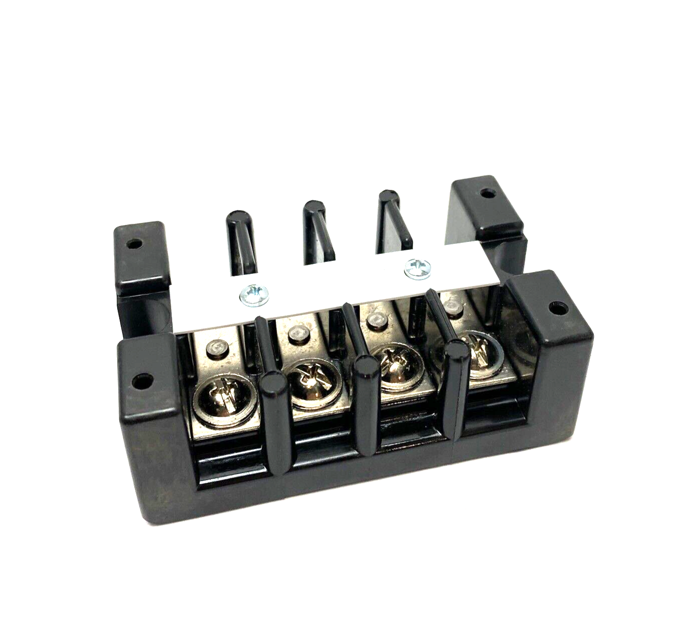 Marathon 1504 STD 75A Lugged Wire Terminal Strip 600V 30A 10-22 CU Solid - Maverick Industrial Sales