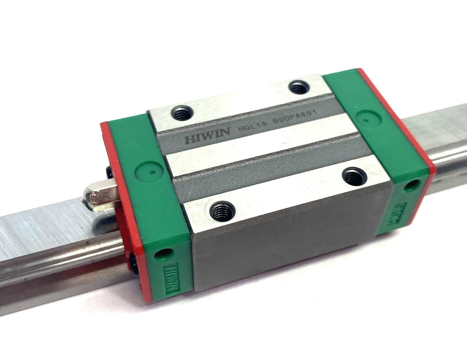 HGL-15-CA-1T160-Z0-C | Hiwin Linear Guideway Block and Rail, 1-Block, 160mm Rail - Used - Maverick Industrial Sales