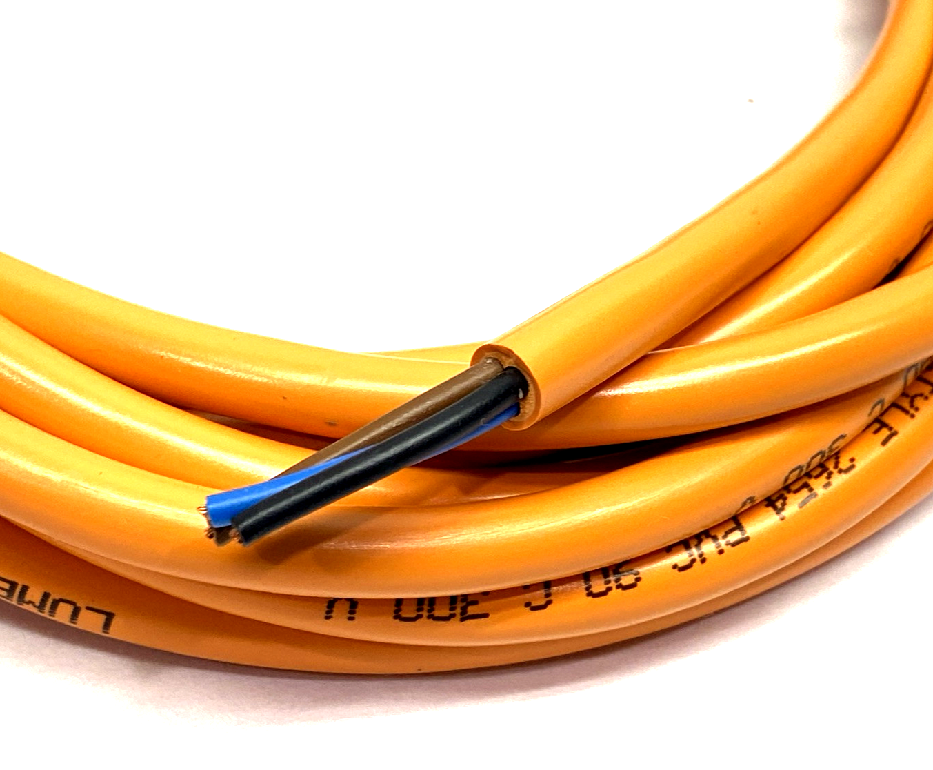Lumberg RKW 30-05/5 M Power Cordset Right Angle 7/8" Female 3-Pin 5m - Maverick Industrial Sales