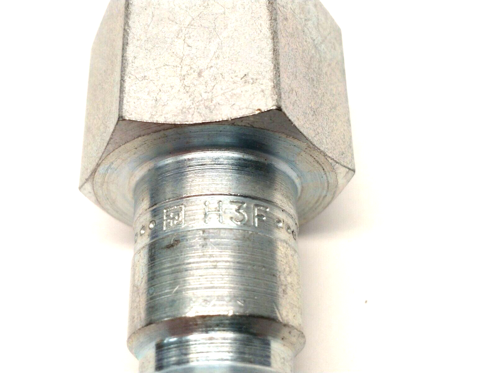 Parker H3F Pneumatic Industrial Interchange Steel Nipple 1/2"NPTF 30N296 10 PACK - New - Maverick Industrial Sales