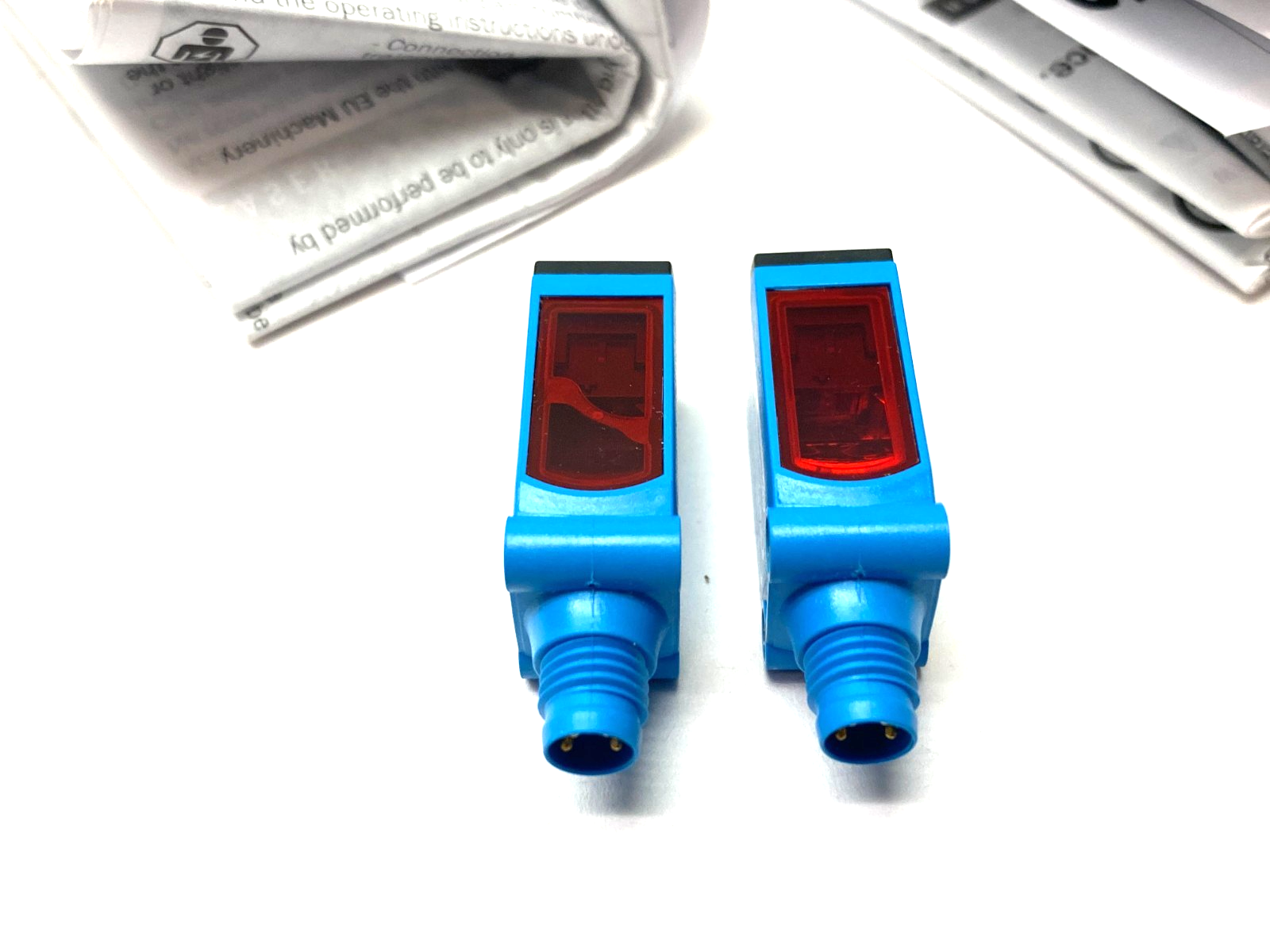 Sick WSE4SL-3P2237 Through-Beam Photoelectric Sensor Set Tra. & Rec. 1058249 - Maverick Industrial Sales