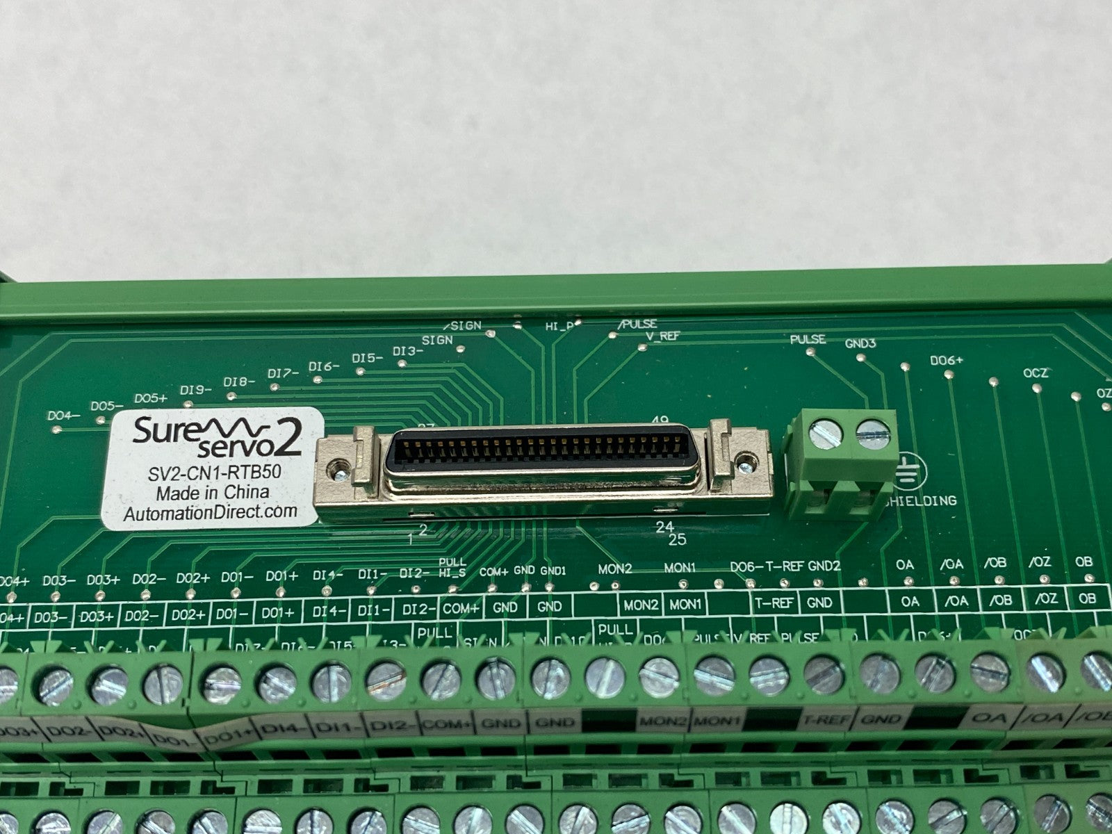 Automation Direct SV2-CN1-RTB50 SureServo2 Feedthrough Module 50-Pole - Maverick Industrial Sales