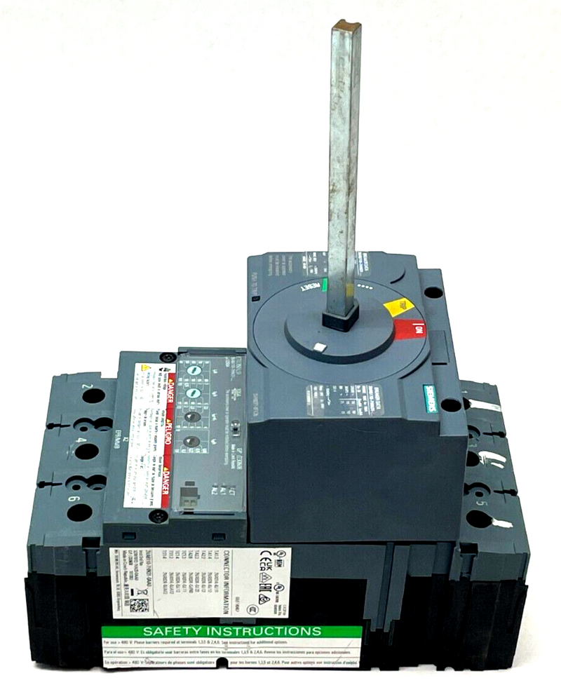 Siemens 3VA6110-7HN31-0AA0 Circuit Breaker Class C 100kA 480 V 3-Pole - Maverick Industrial Sales