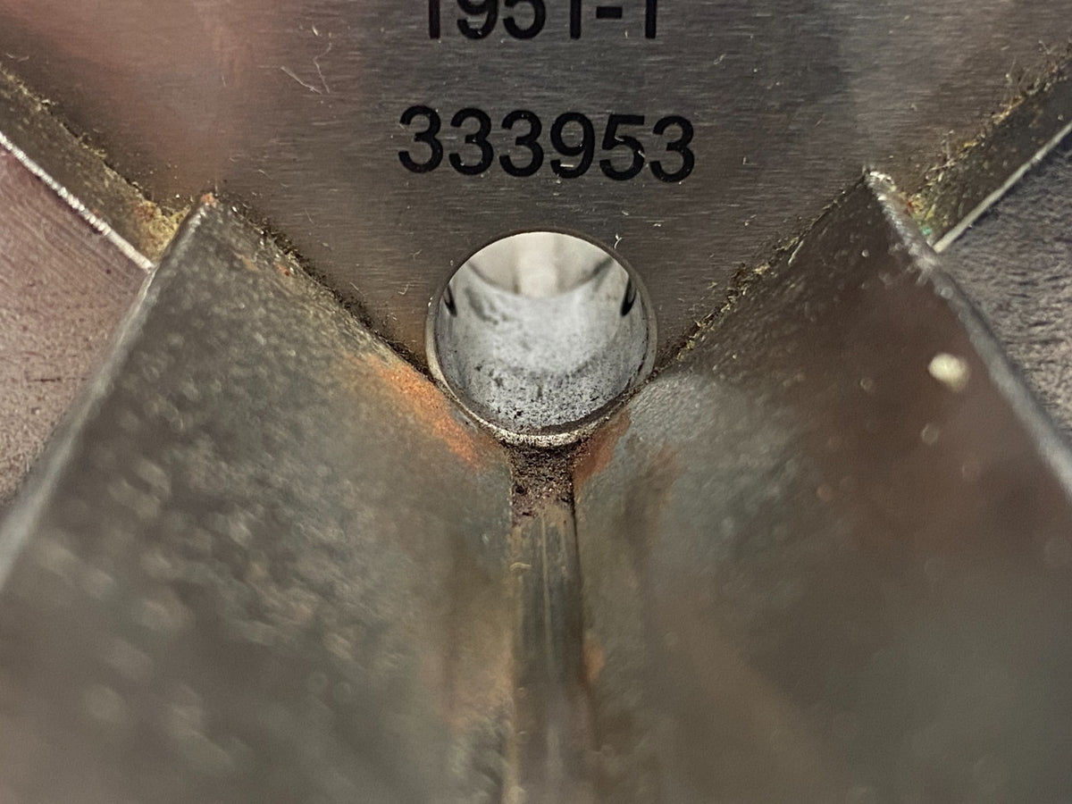 DR050-T2-BV2XM-10.960, 333953 | Mahr 333953 Dimensionair 2-Jet Air Ring Gauge DR050-T2-BV2XM-10.960 w Base Plate - Used - Maverick Industrial Sales