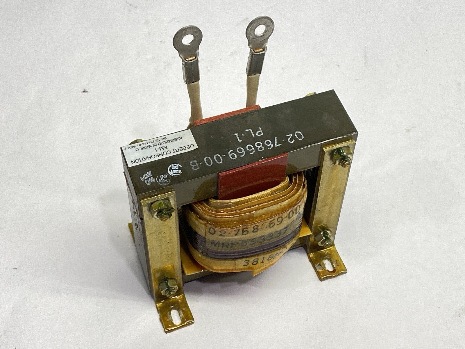 02-768669-00-B | Liebert PL-1 Line Transformer EM-1 12-794446-01 Rev 2 - Used - Maverick Industrial Sales