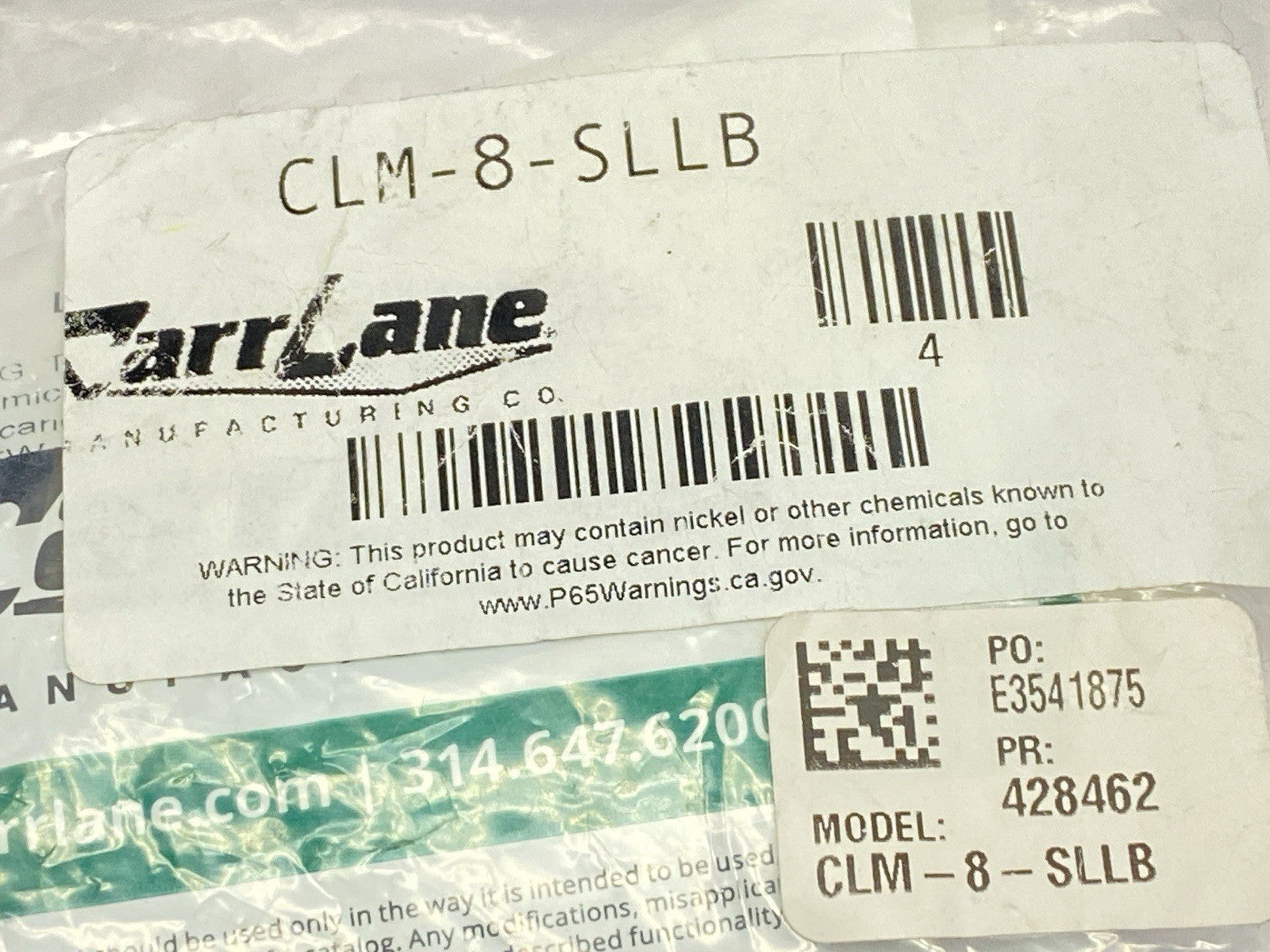 CLM-8-SLLB | Carr Lane Slotted Locator Bushing LOT OF 4 - New - Maverick Industrial Sales