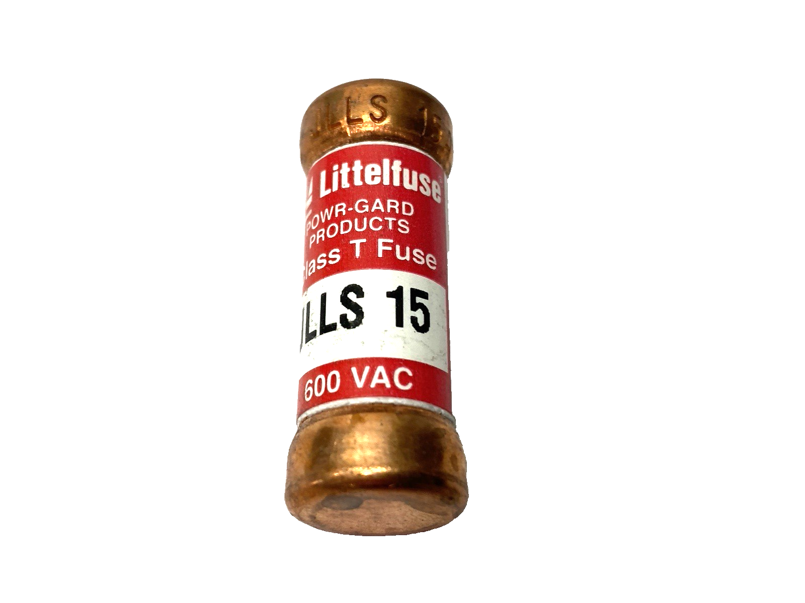 Littelfuse JLLS015 Current-Limiting Powr-Gard Fuse Class T 600VAC 15A - Maverick Industrial Sales