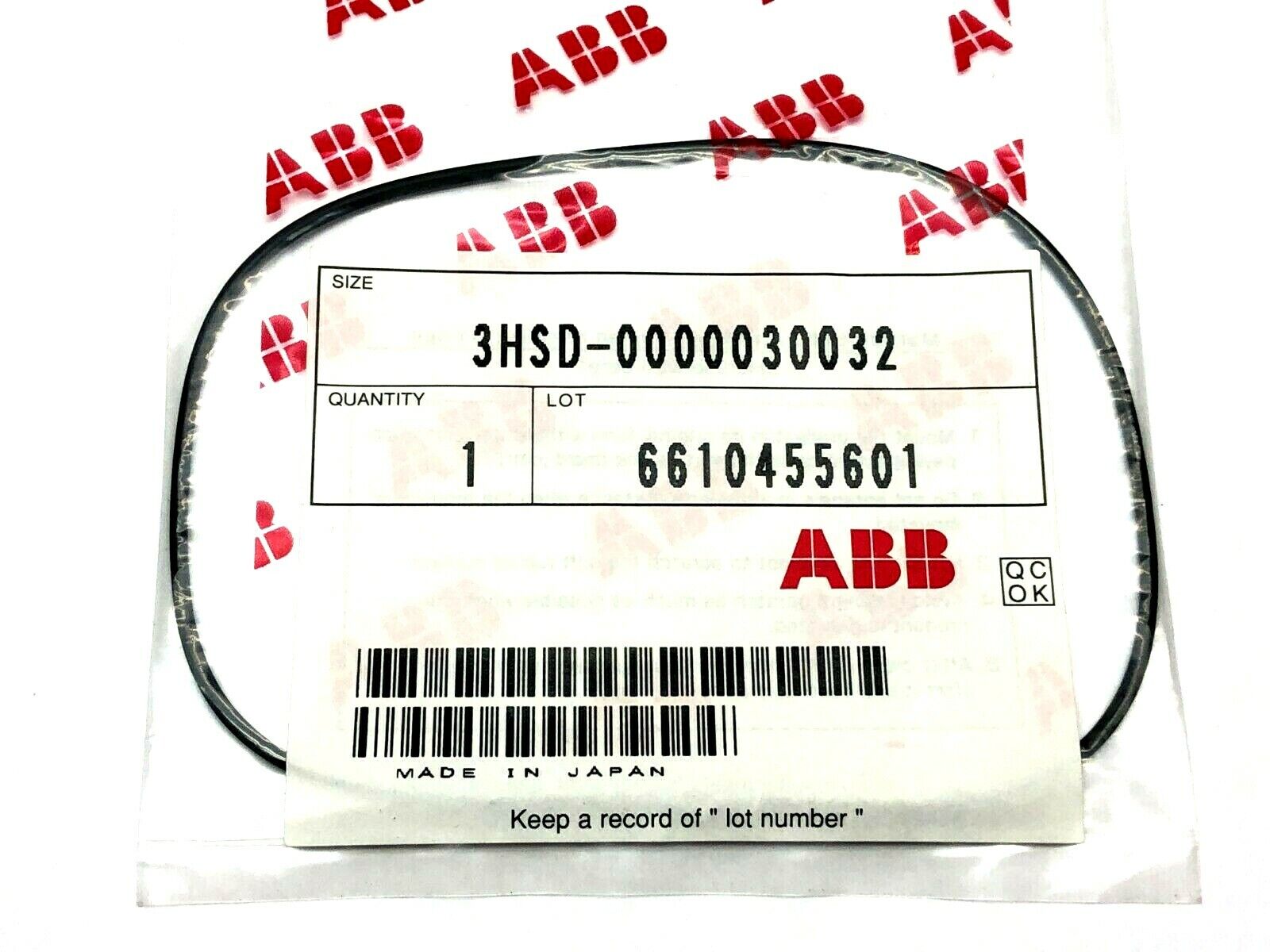 ABB 3HSD-0000030032 O-Ring Paint Seal - Maverick Industrial Sales