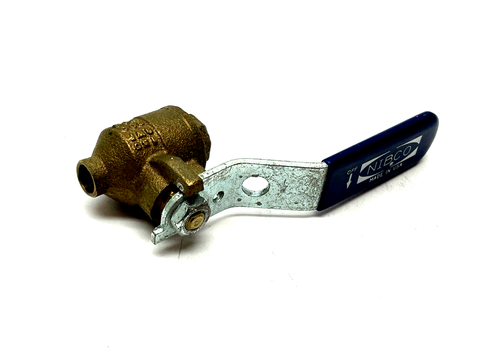 Nibco Bronze Ball Valve 150 SWP 800 WOG 1/4" - Maverick Industrial Sales