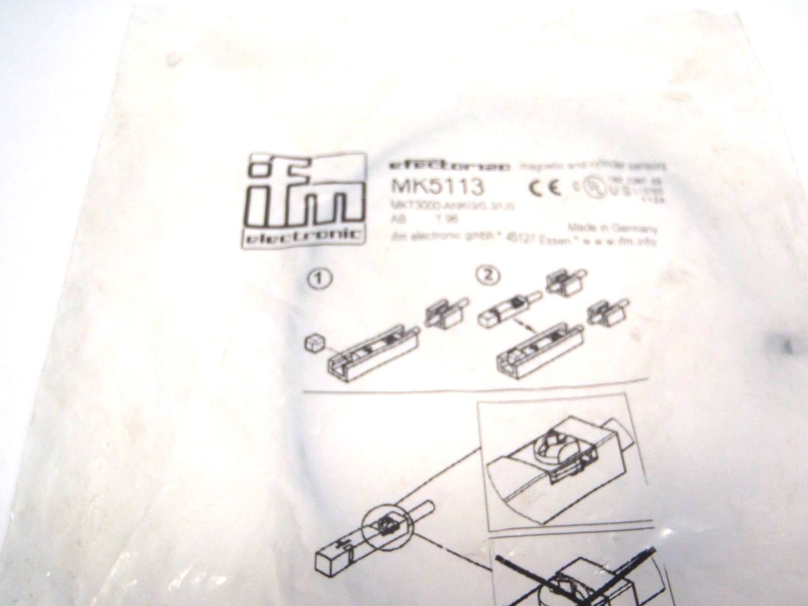 IFM Efector 120 MKT3000-ANKG/0,3/US MK5113 T-Slot Cylinder Sensor 10-30VDC - Maverick Industrial Sales