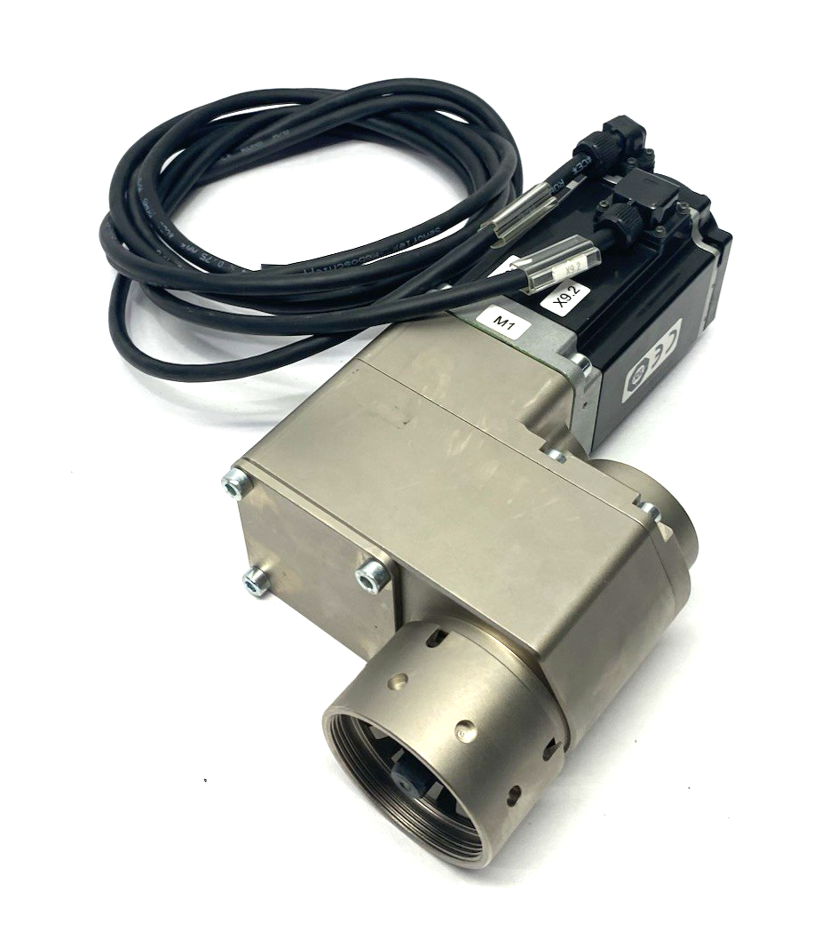 WN133558 | Weber Offset Servo Spindle Gear Drive Unit i=10 M=30 Nm, Motorized - Used - Maverick Industrial Sales