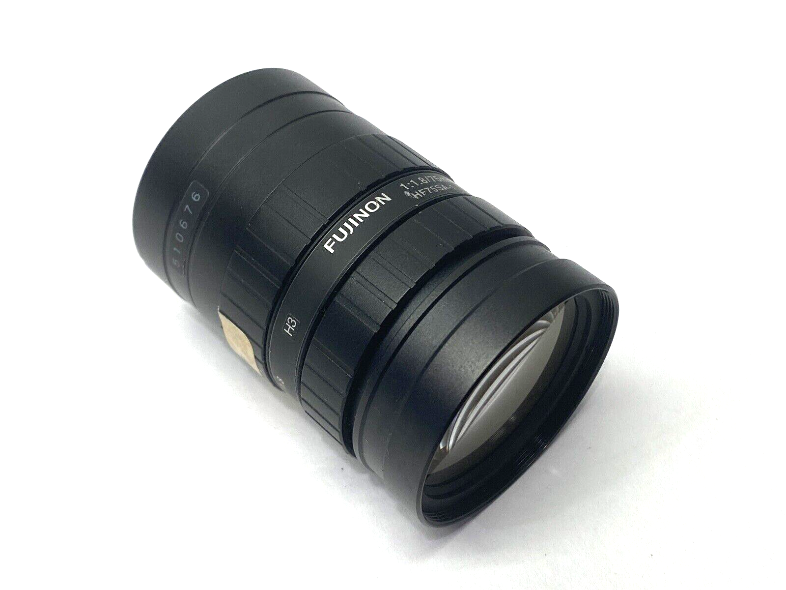 Fujifilm HF75SA-1 Fujinon Camera Zoom Lens 1:1.8/75mm - Used - Maverick Industrial Sales