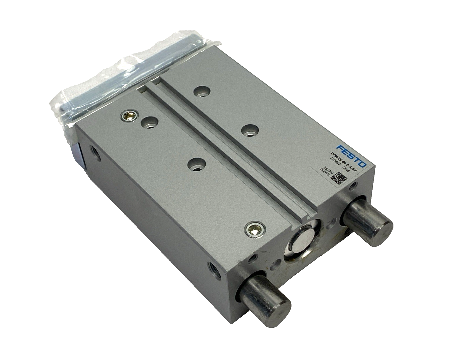 Festo DFM-25-80-B-P-A-GF Pneumatic Guided Drive Cylinder 80mm Stroke 170852 - Maverick Industrial Sales