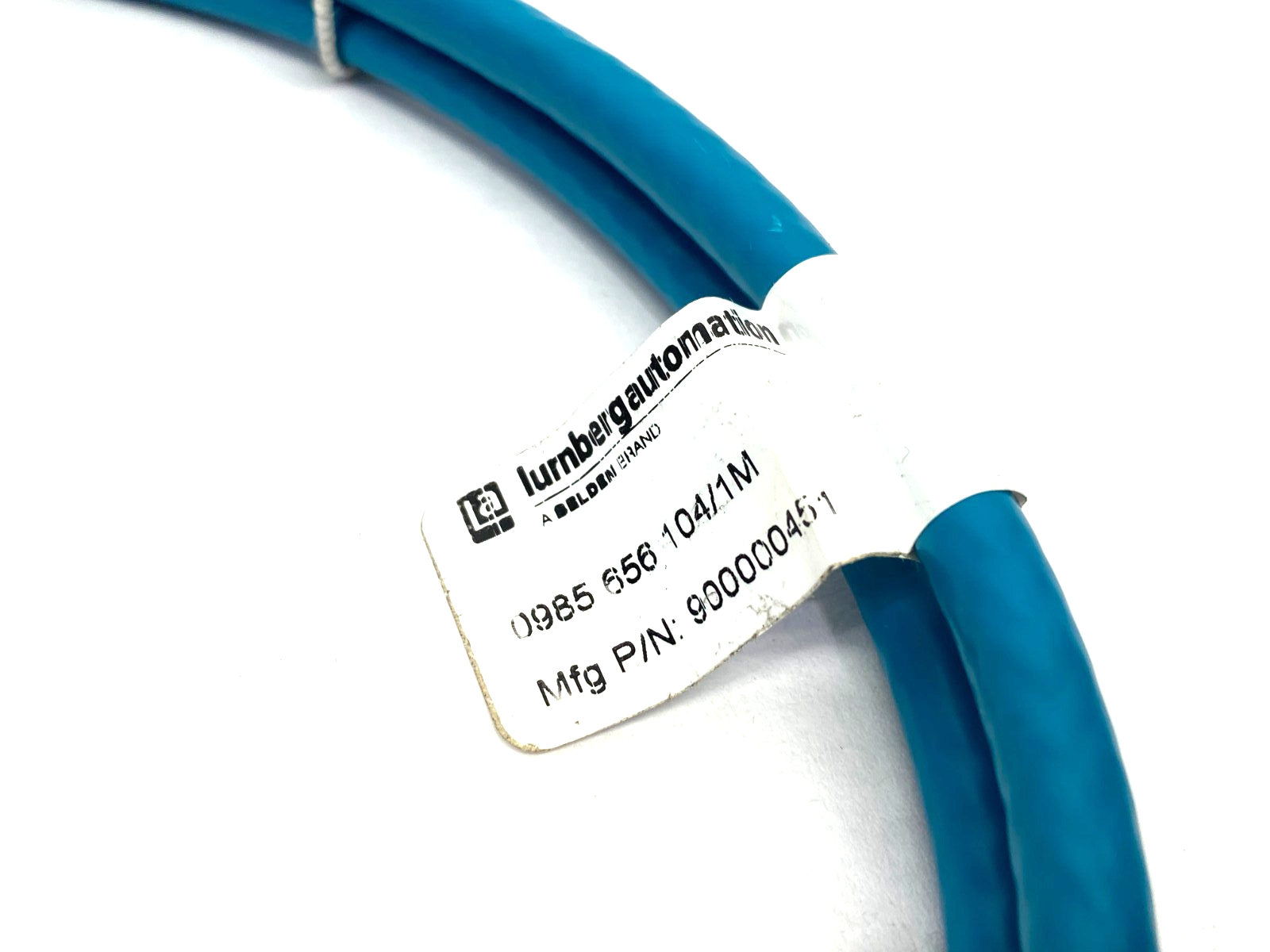 Lumberg 0985 656 104/1M Ethernet Cordset M12 8-Pin to RJ45 900000451 - Maverick Industrial Sales