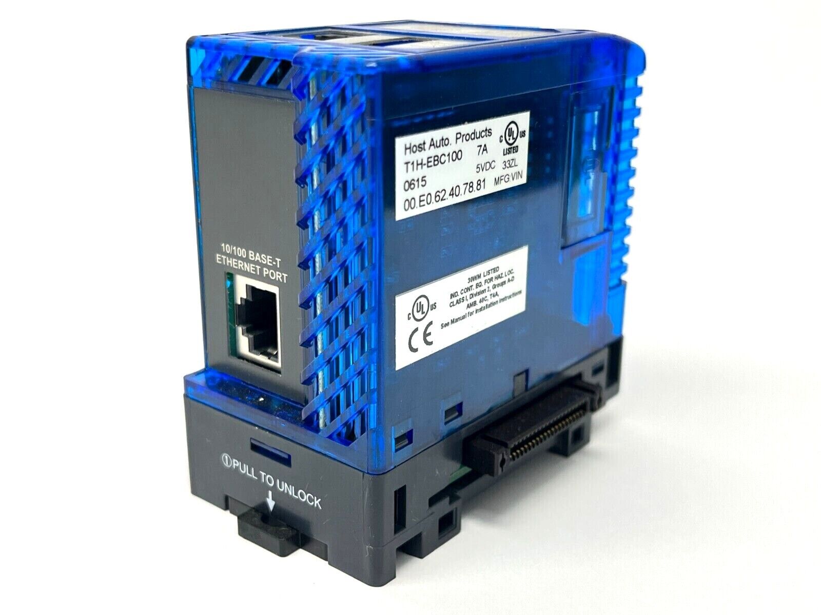 Host Automation T1H-EBC100 Terminator I/O Ethernet Base Controller - Used - Maverick Industrial Sales