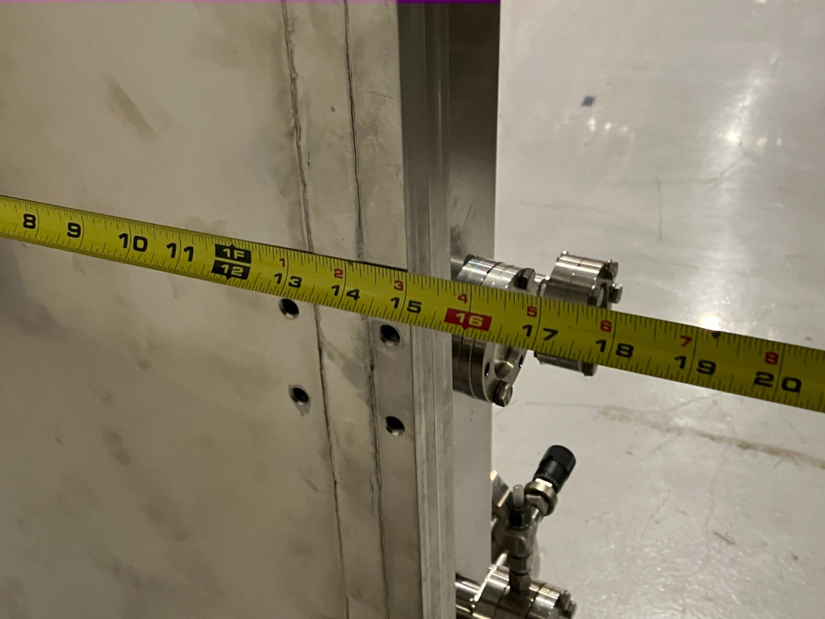Unknown | Stainless Steel High Vacuum Chamber D-Shaped CF ConFlat Ports Cryogenic UHV - New – Open box - Maverick Industrial Sales