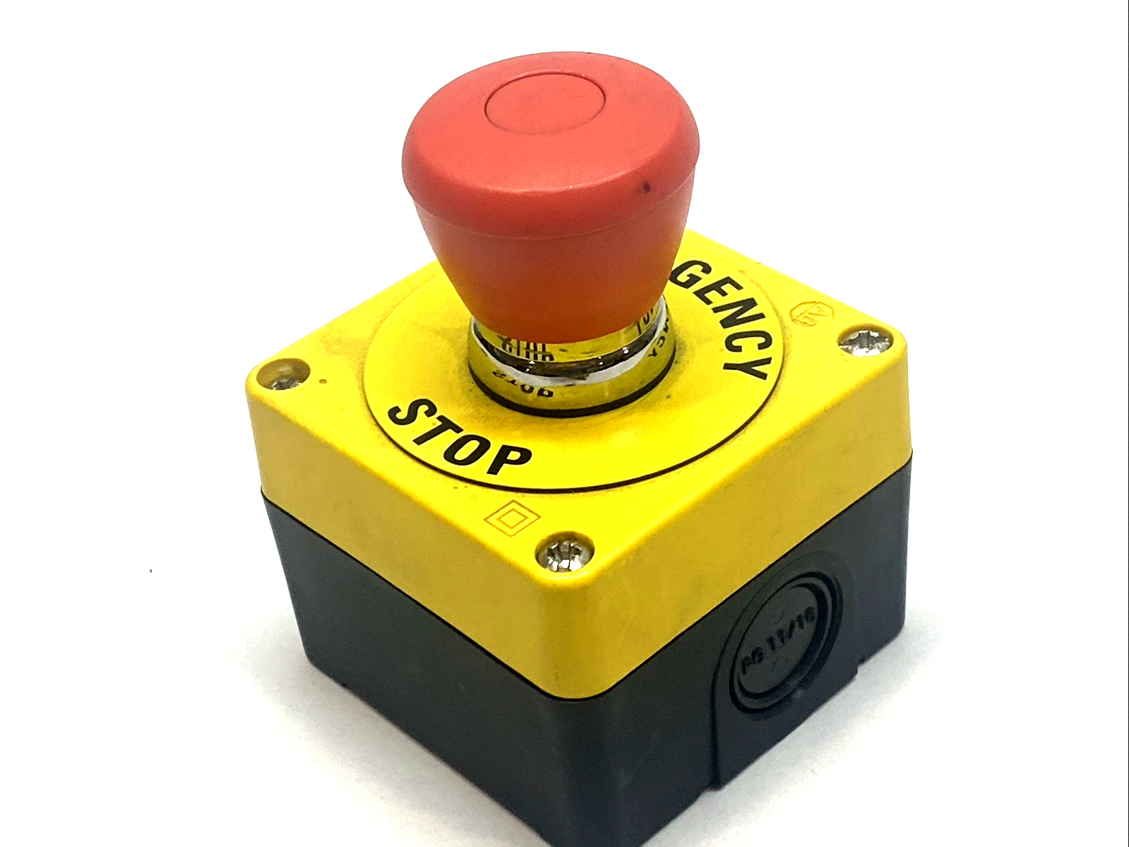 Allen-Bradley 800FD‑1SYP2Q Push‑Pull Emergency Stop Button - Used