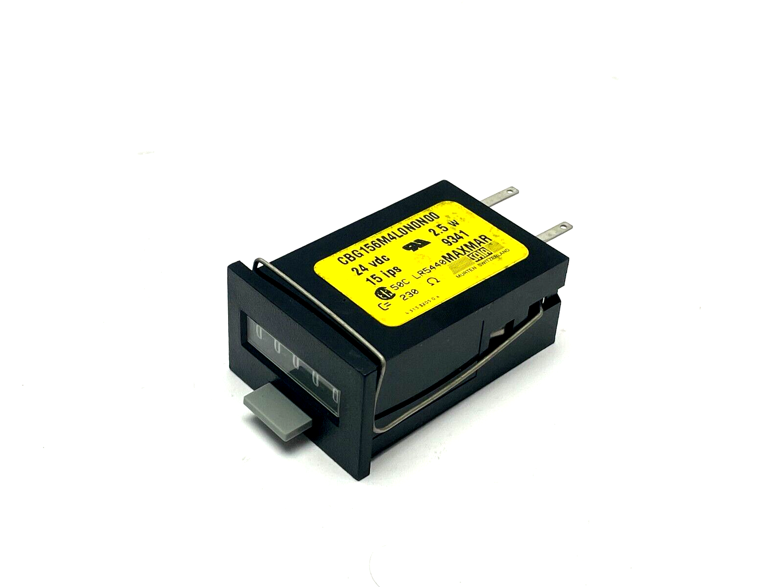 SAIA CBG156M4L0N0N00 Electroemechanical Counter 5-Digit - Maverick Industrial Sales