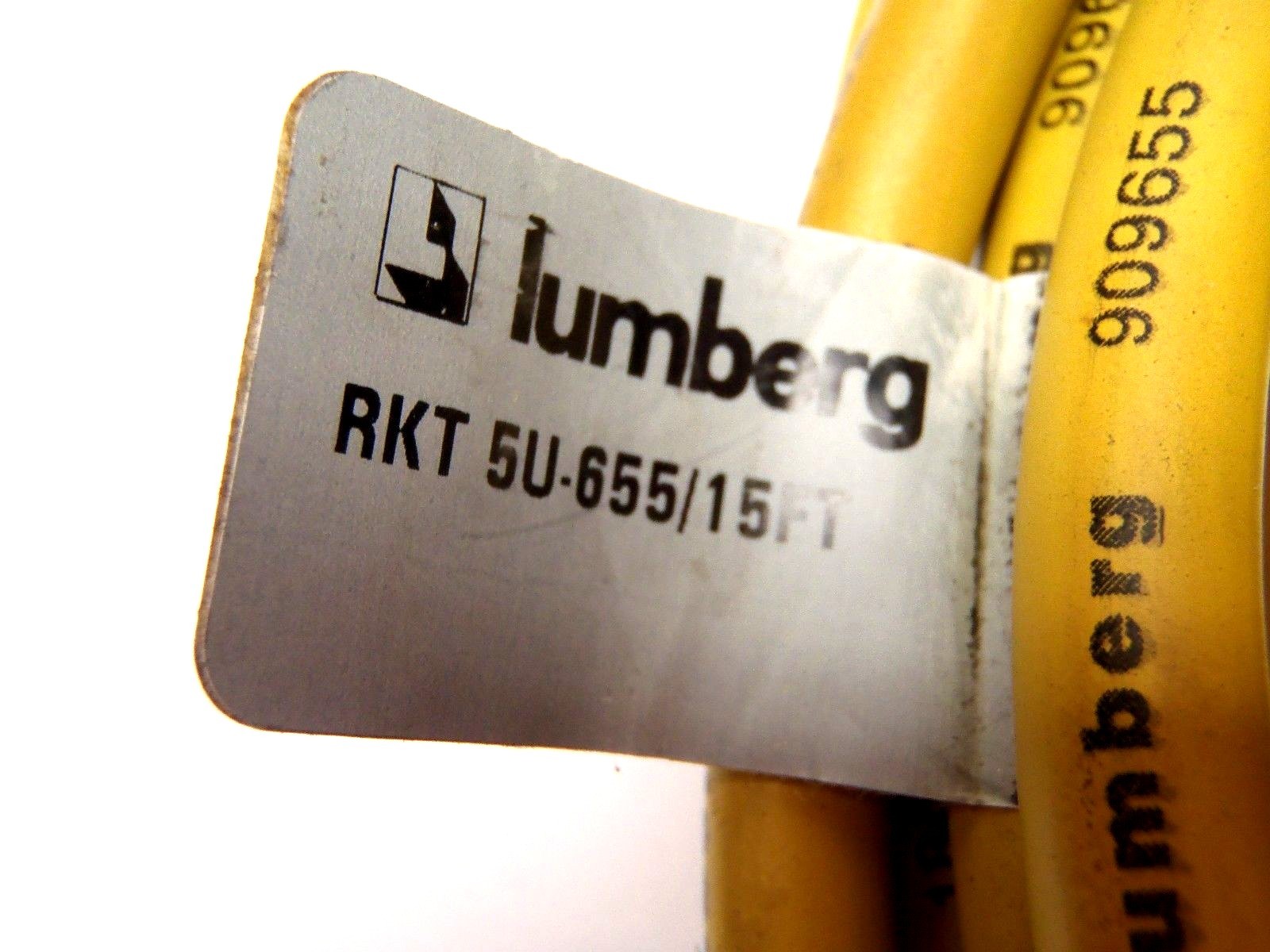 Lumberg RKT 5U-655/15FT 909655 300V 5 Wire Female to Flying Leads - Maverick Industrial Sales