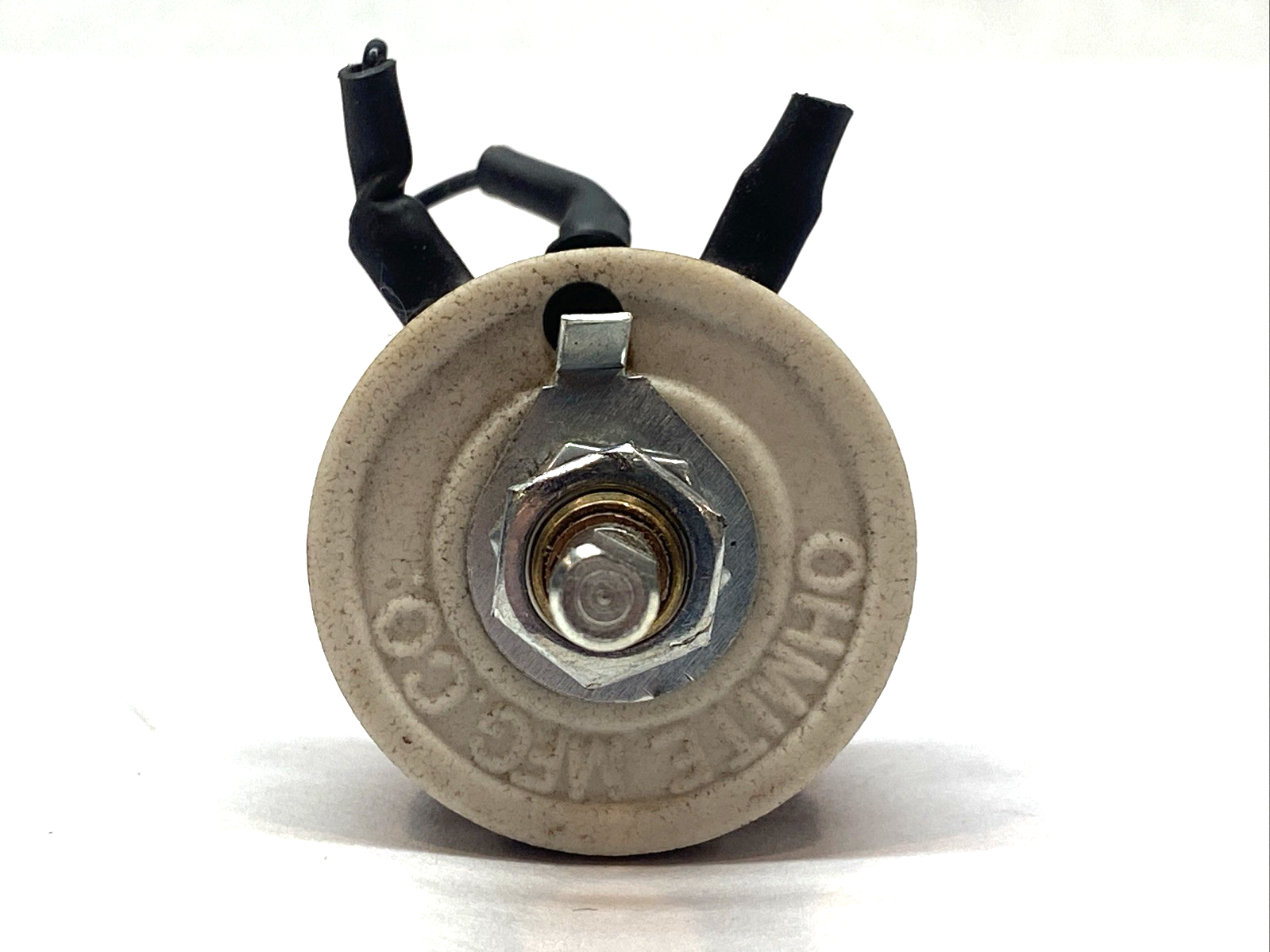 Ohmite RHS10RE Wirewound Rheostat 10 Ohm 25W Panel Mount 500V - Maverick Industrial Sales