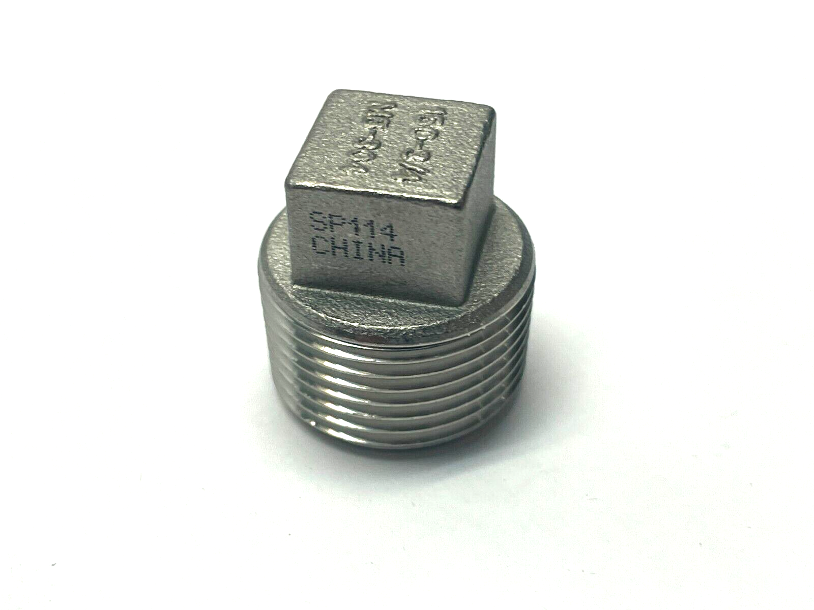 Threaded Pipe Fitting Low-Pressure Plug External Square Drive 3/4 NPT LOT OF 7 - Maverick Industrial Sales