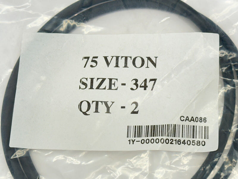 75 Viton Size - 347 O-Rings CAA086 LOT OF 2 - Maverick Industrial Sales