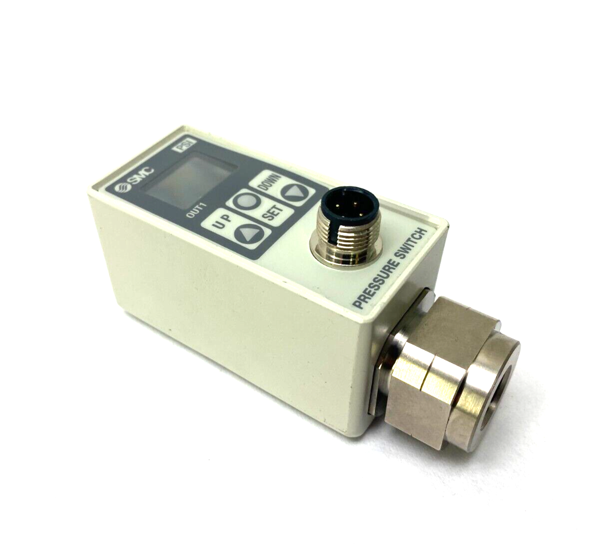 SMC ISE70-N02-65-P Digital Pressure Switch 0~150psi 24~24VDC - Maverick Industrial Sales