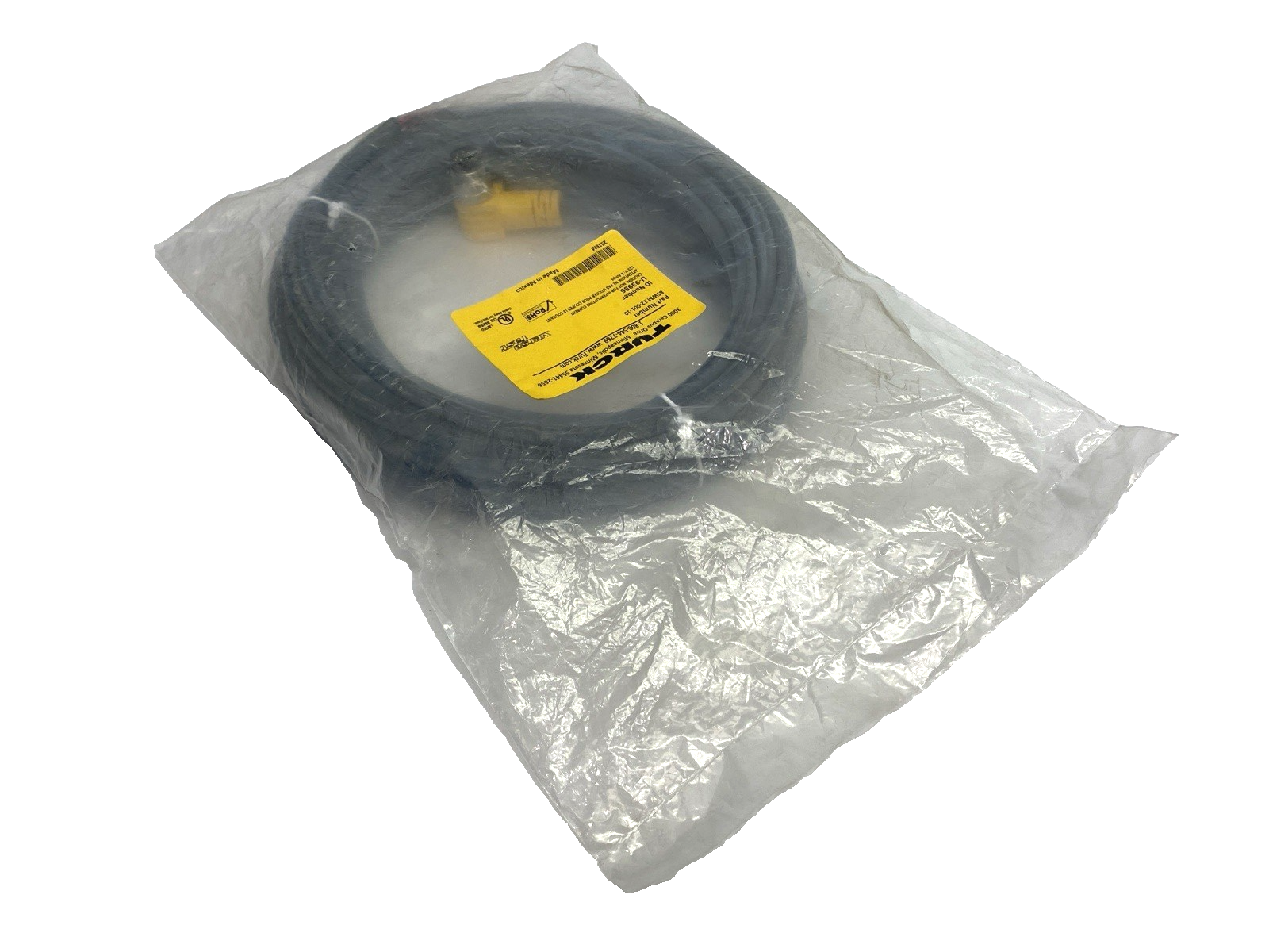 Turck BSWM 12-001-10 VersaFast Single Ended Cordset M16 Male 10M U-93986 - Maverick Industrial Sales