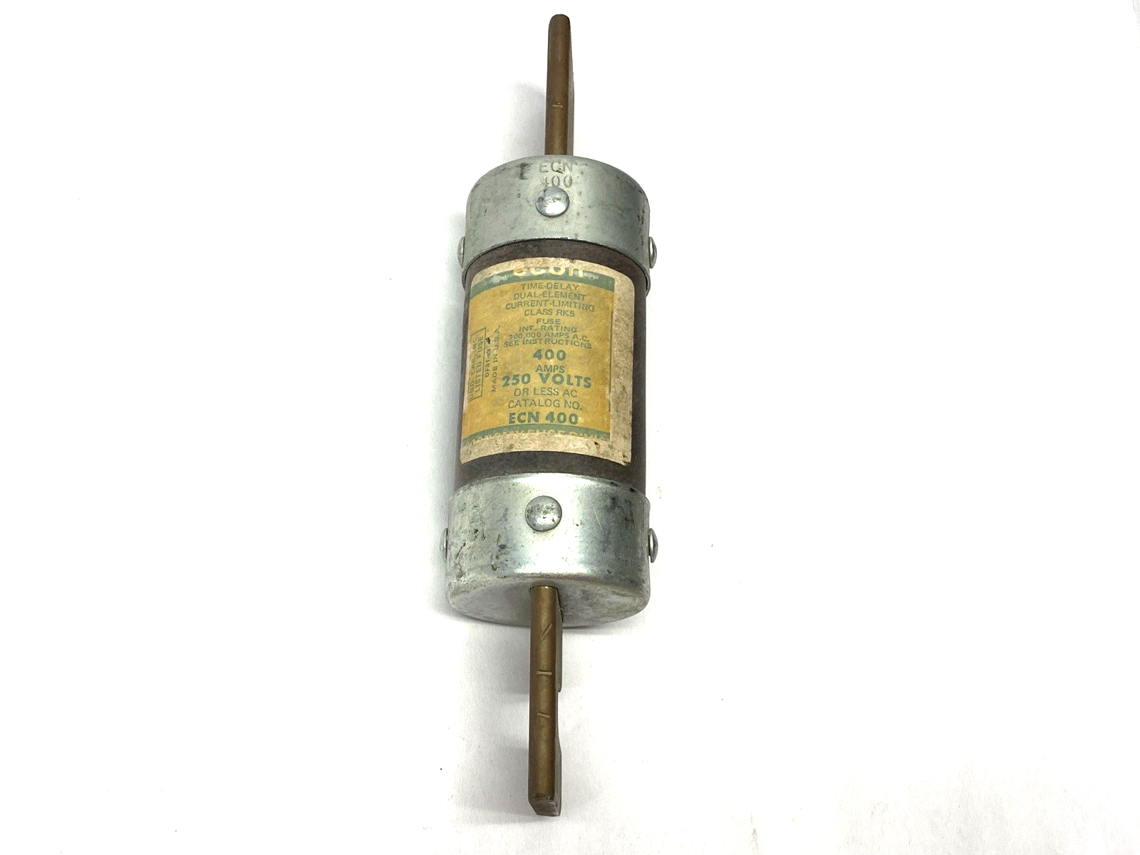 Econ ECN 400 Time-Delay Dual Element Fuse Class RK5 250V 400A - Maverick Industrial Sales