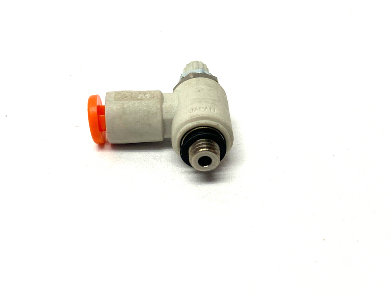 SMC AS1201F-M3-01 One-Touch Flow Control Fitting 1/8" OD Tube M3 x 0.5 Thread - Maverick Industrial Sales