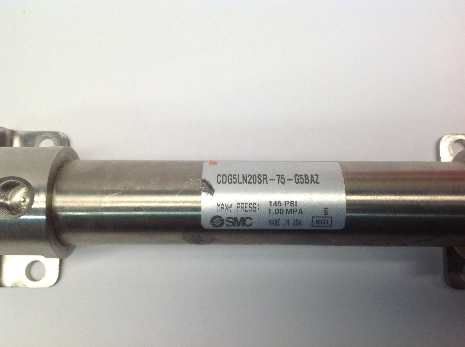 SMC CDG5LN20SR-75-G5BAZ Stainless Steel Pneumatic Cylinder - Maverick Industrial Sales