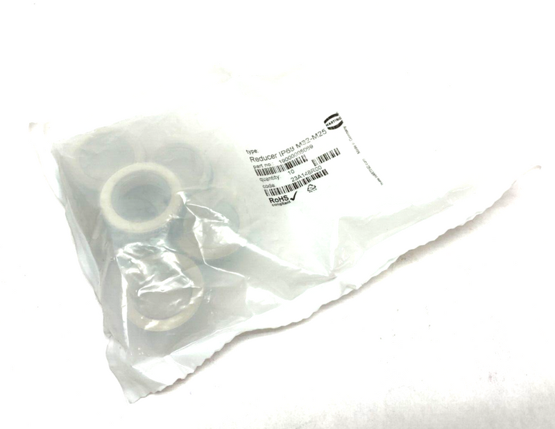 Harting 19000005069 Reducer Fitting w/ O-Ring IP68 M32-M25 PKG OF 6 - Maverick Industrial Sales