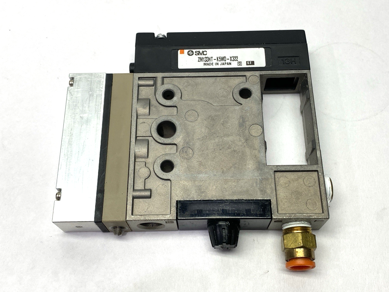 SMC ZM133HT-K5WO-X322 Vacuum Ejector 1.3mm Nozzle Dia. NO FILTER/ CONNECTORS - Maverick Industrial Sales